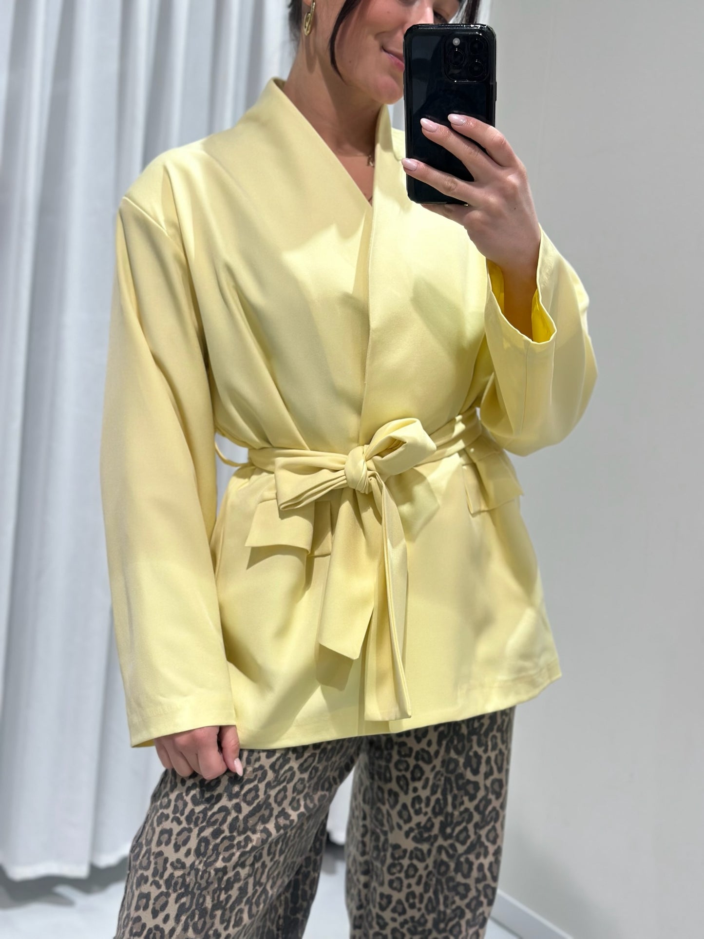 Mara blazer yellow
