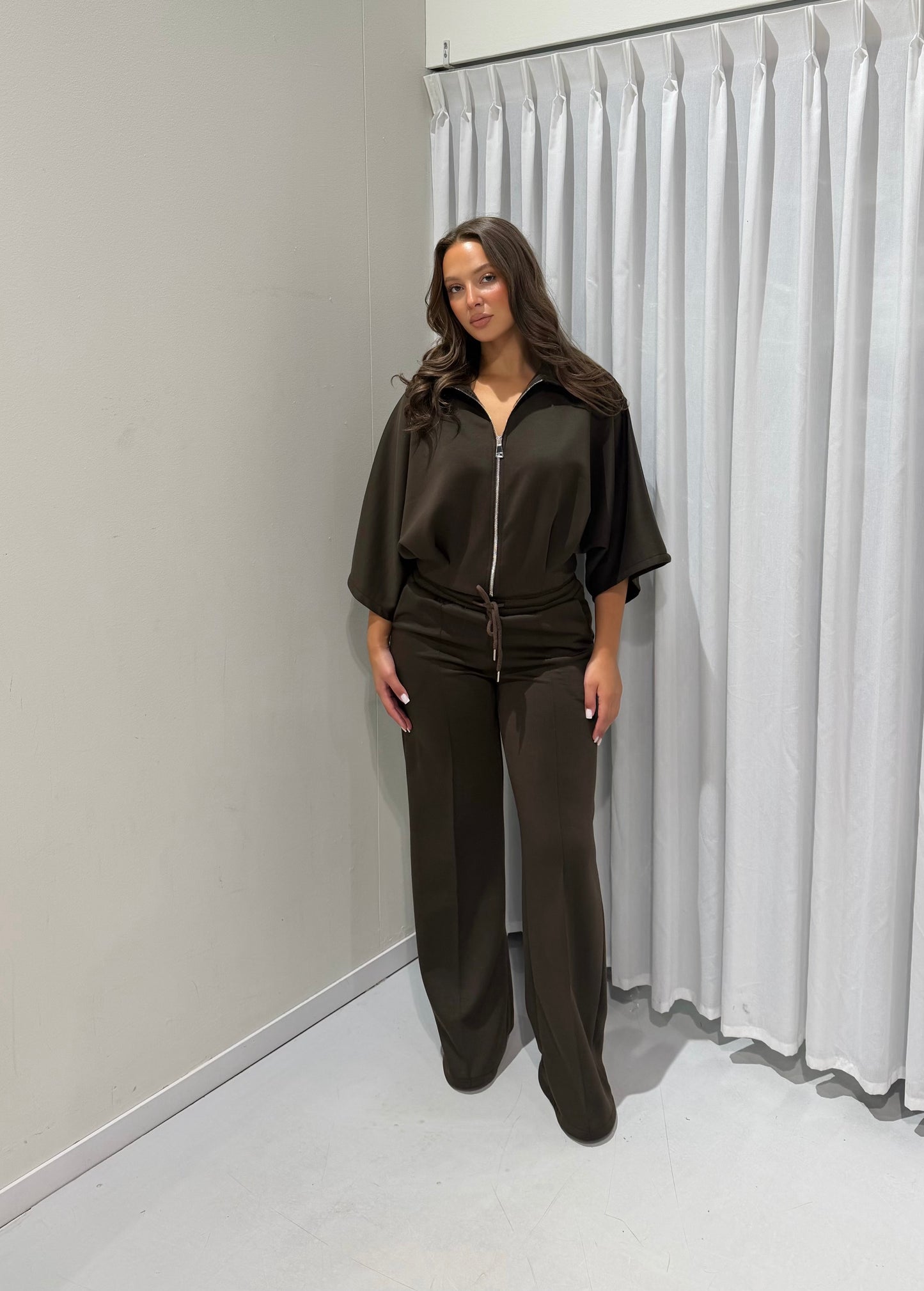 Mia 2 piece set brown