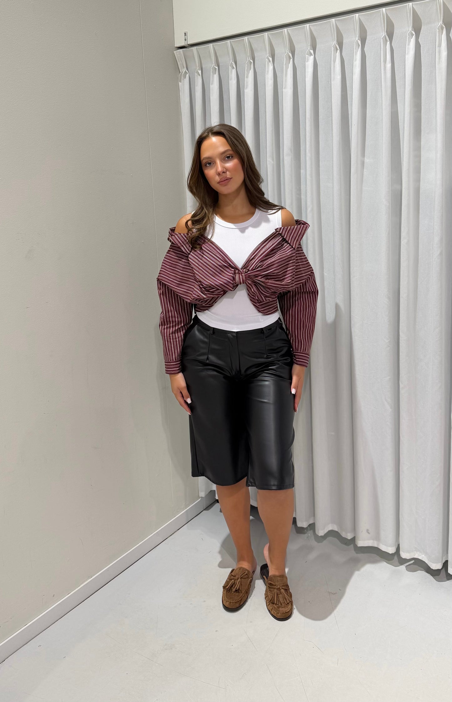 Willie blouse burgundy