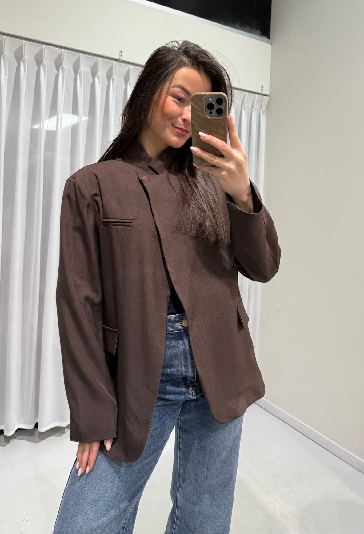 Freddie blazer brown