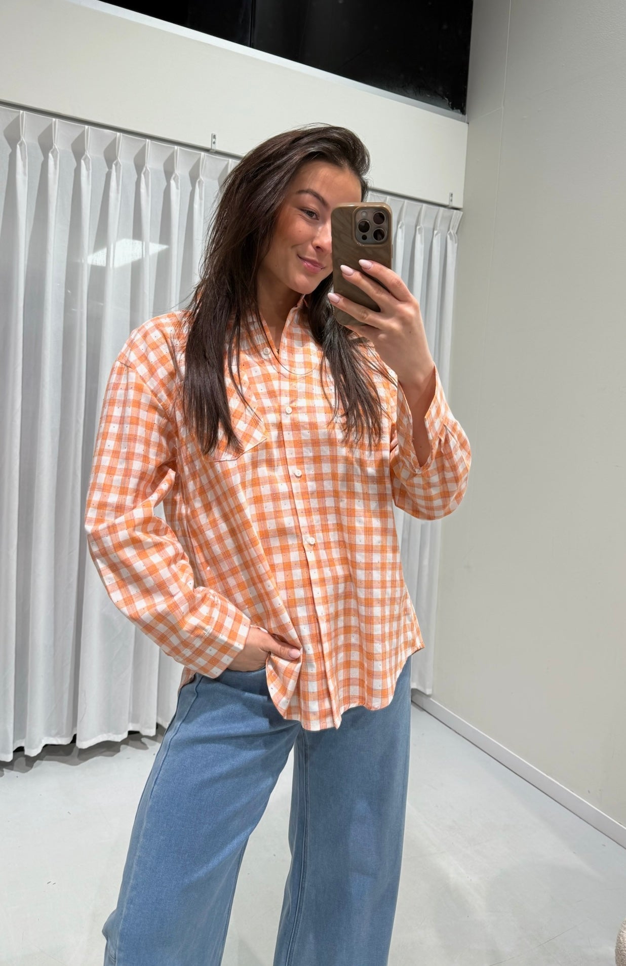 Olivia blouse orange
