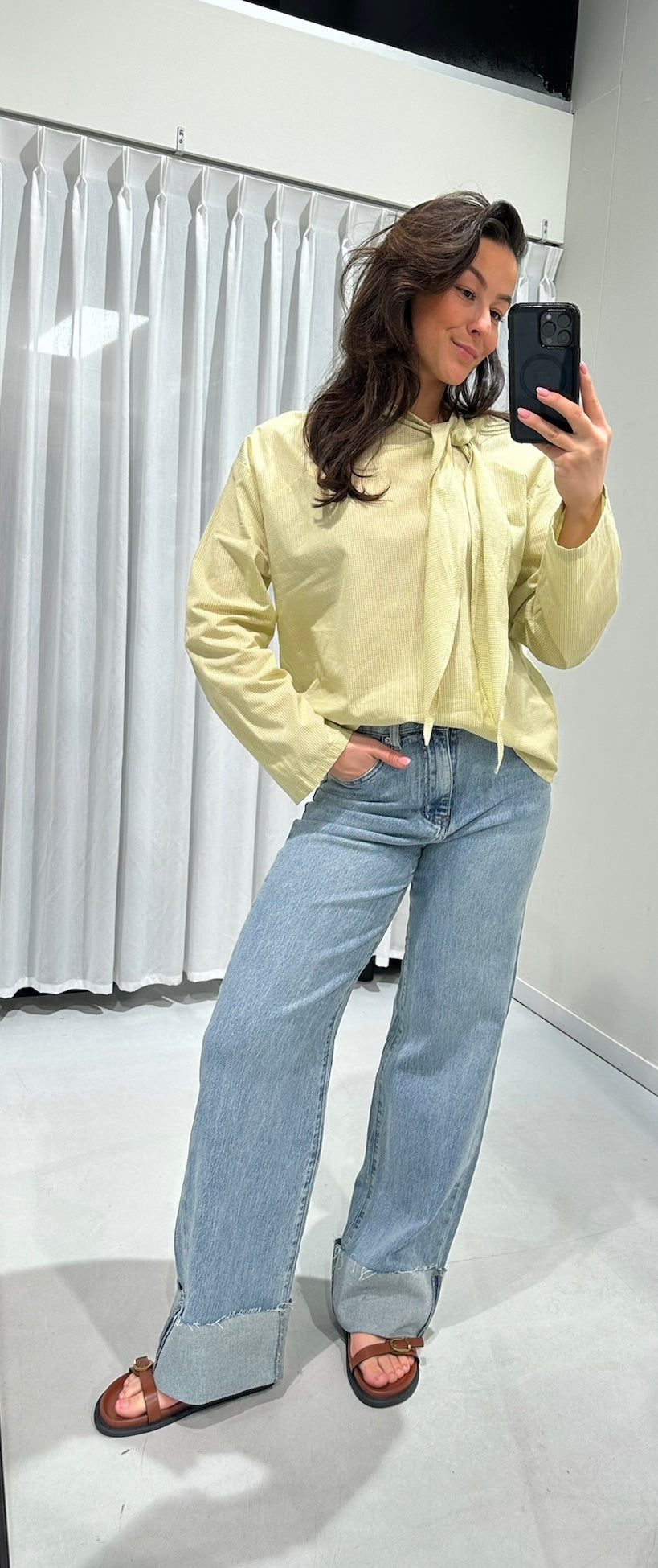 Simone blouse green