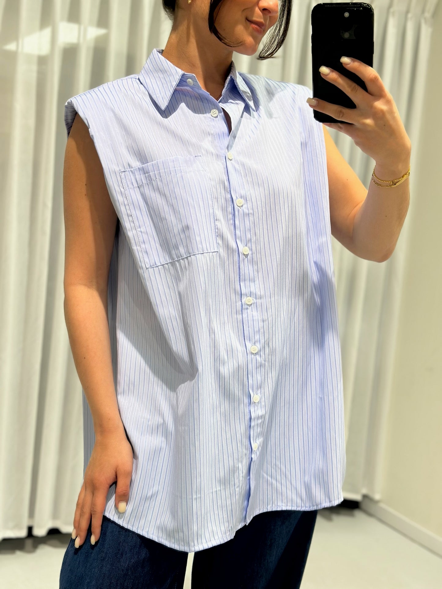 Darcy top blue