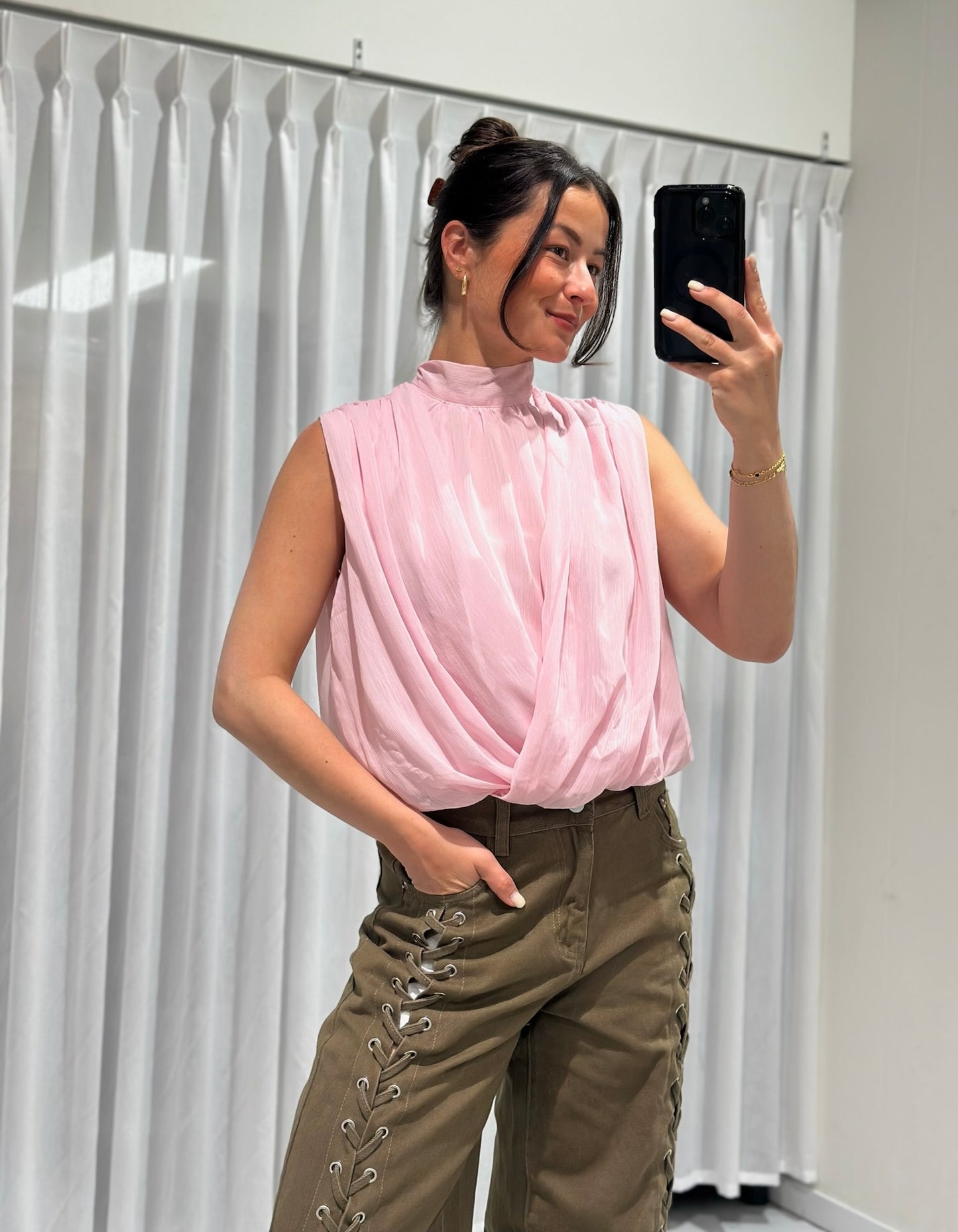 Elina top pink