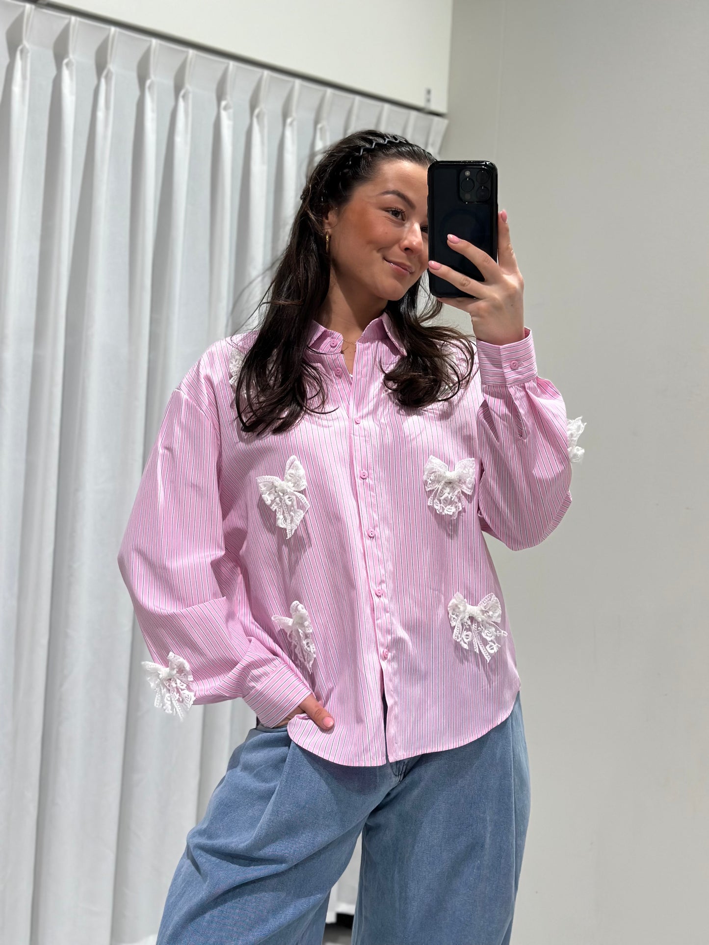 Dexx blouse pink