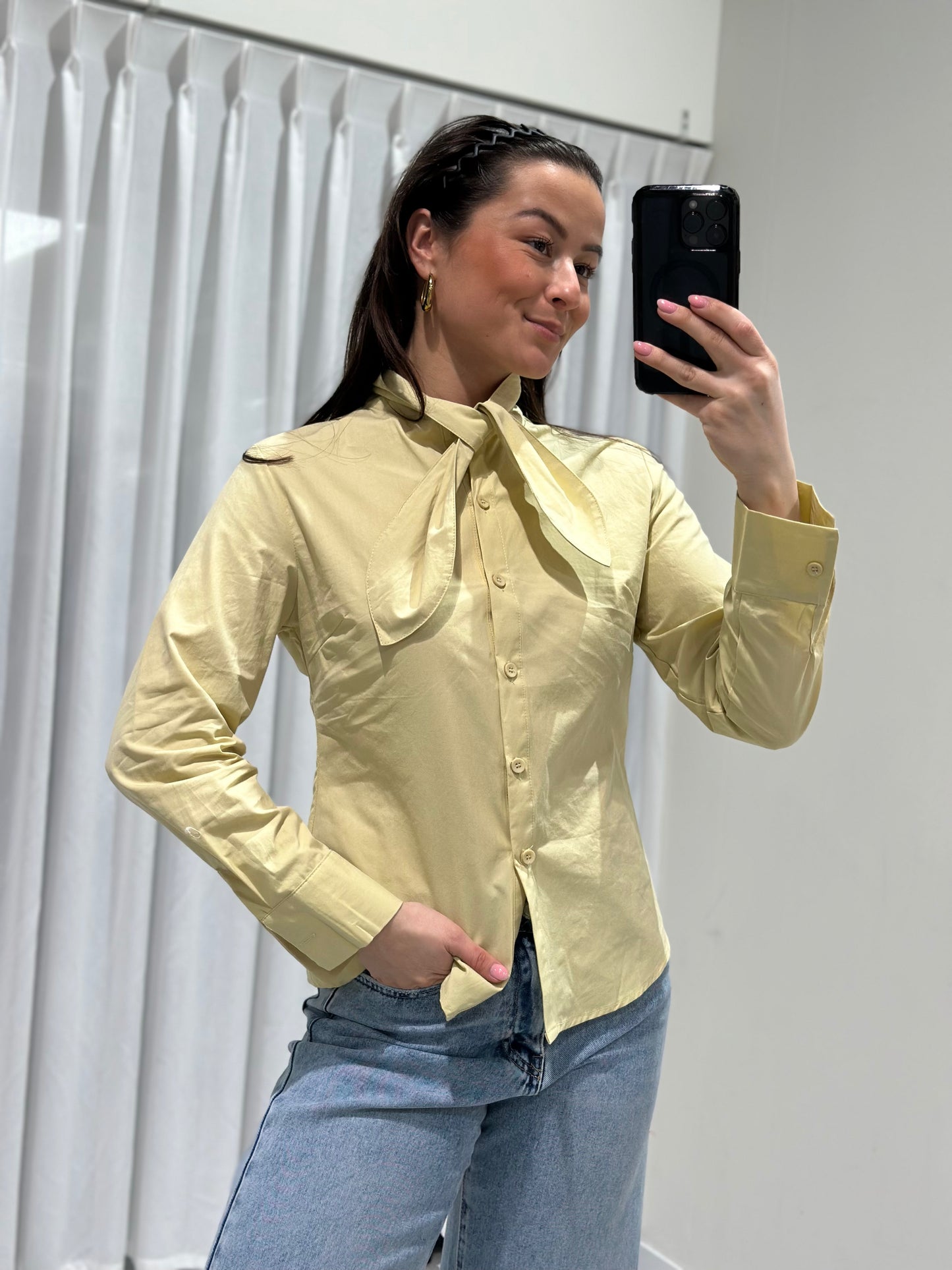 Loesje blouse green