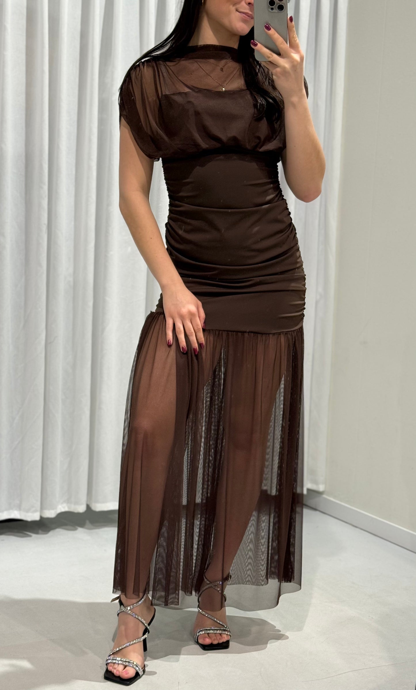 Tamara dress brown