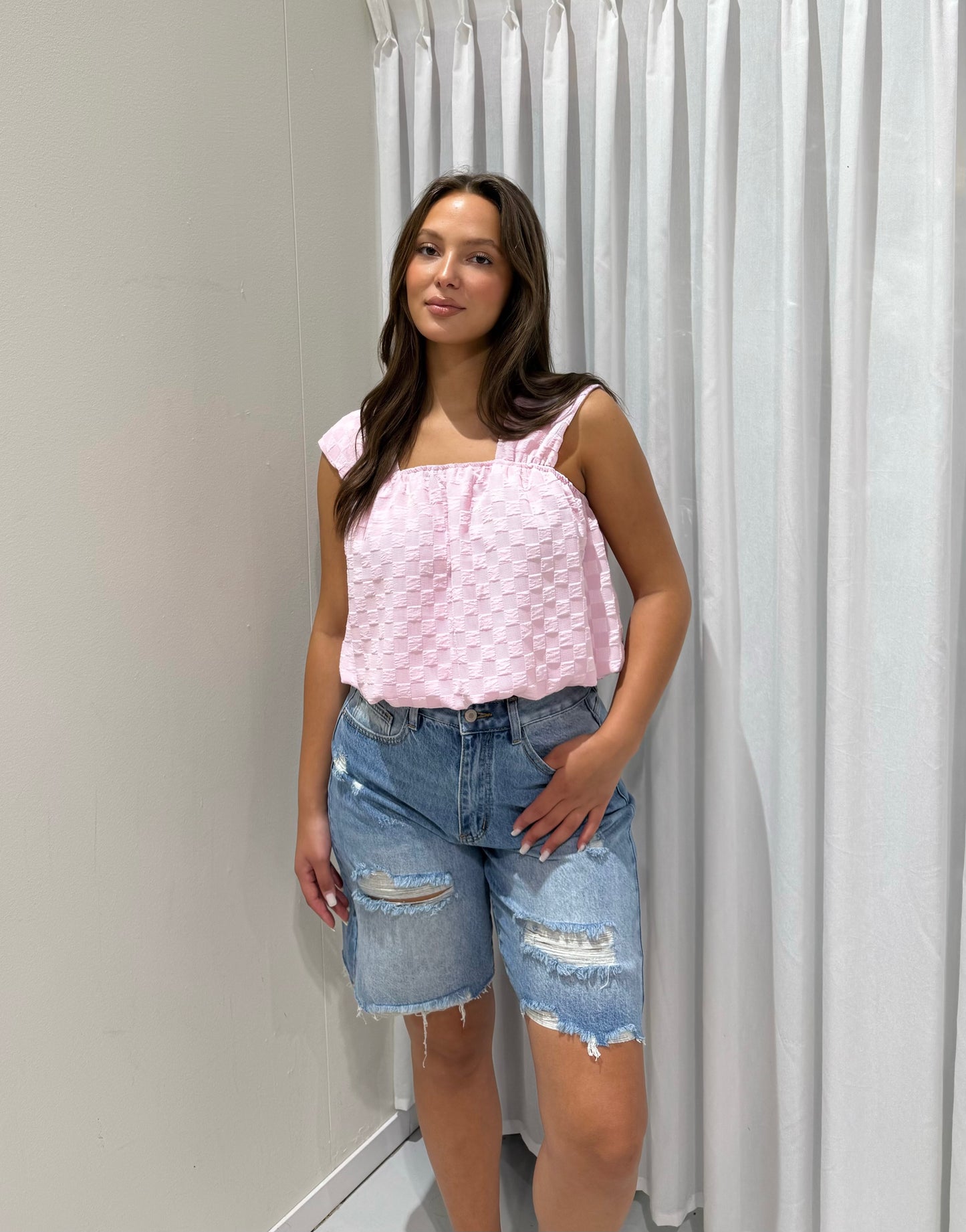 Tommy top pink