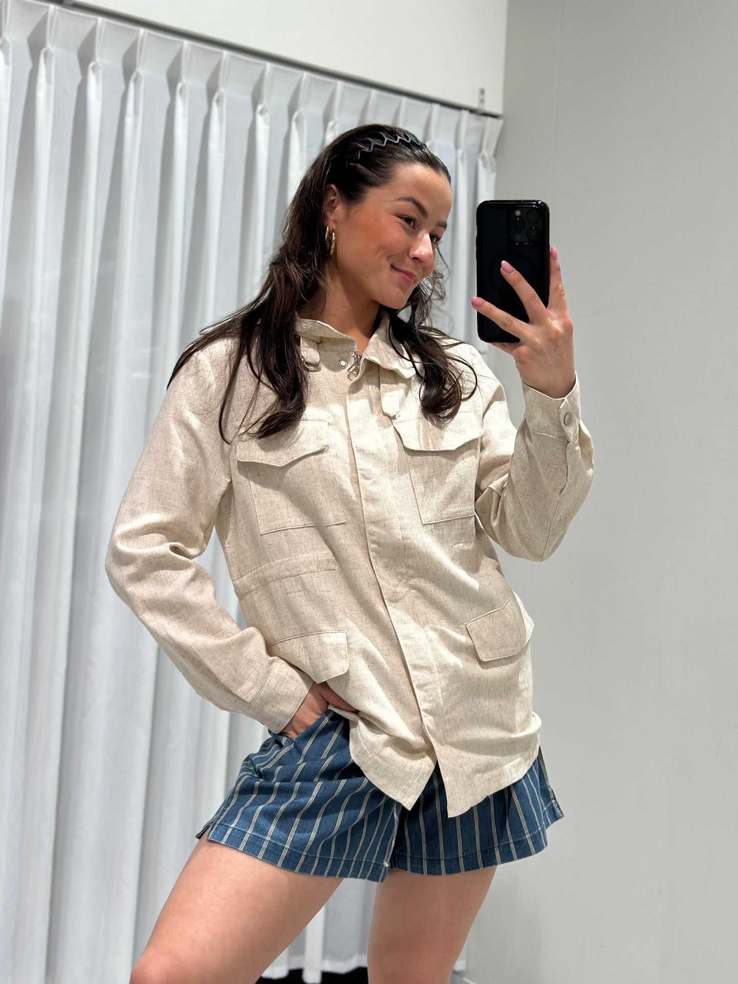 Eva jacket beige
