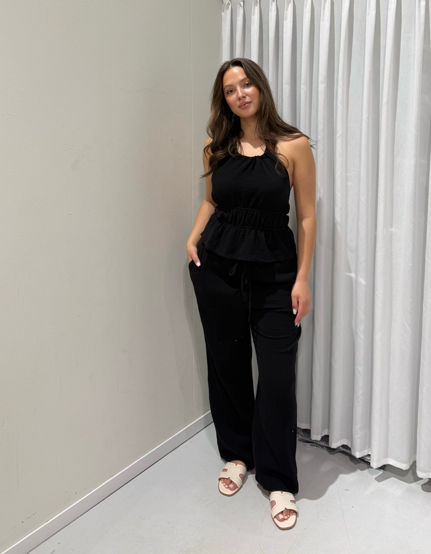 Rebecca 2-piece set black