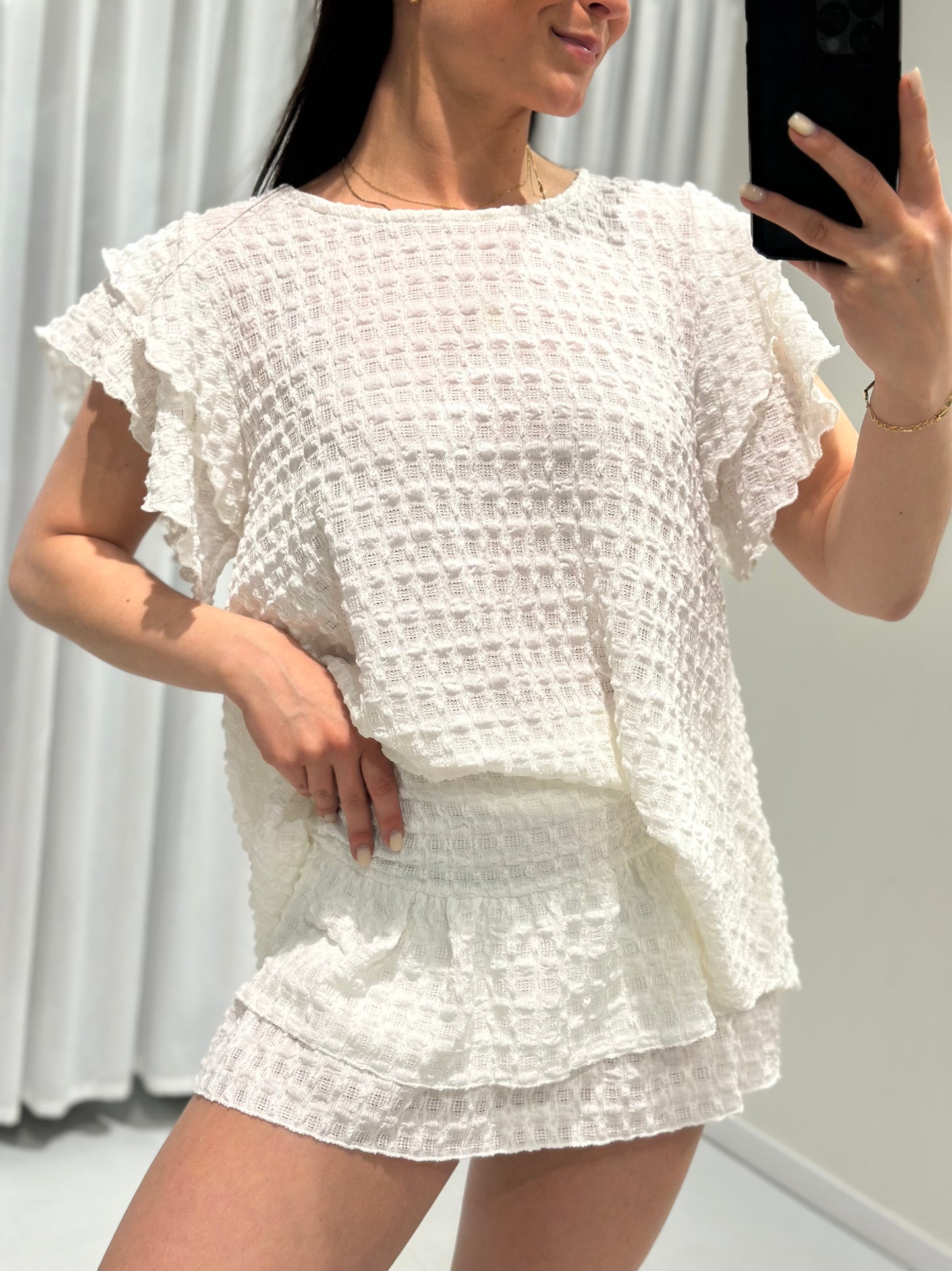 Besma 2-piece set white