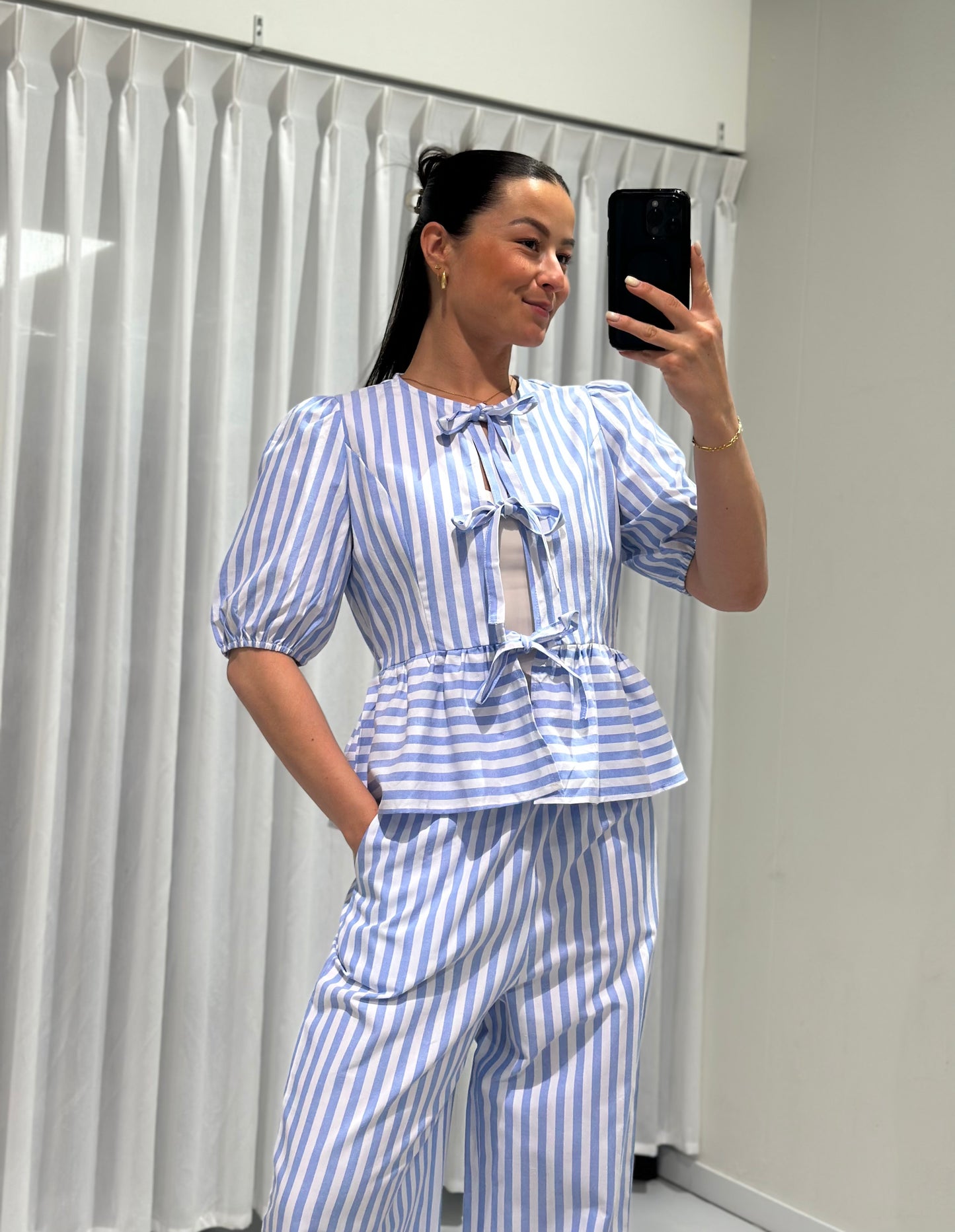 Iza 2-piece set blue