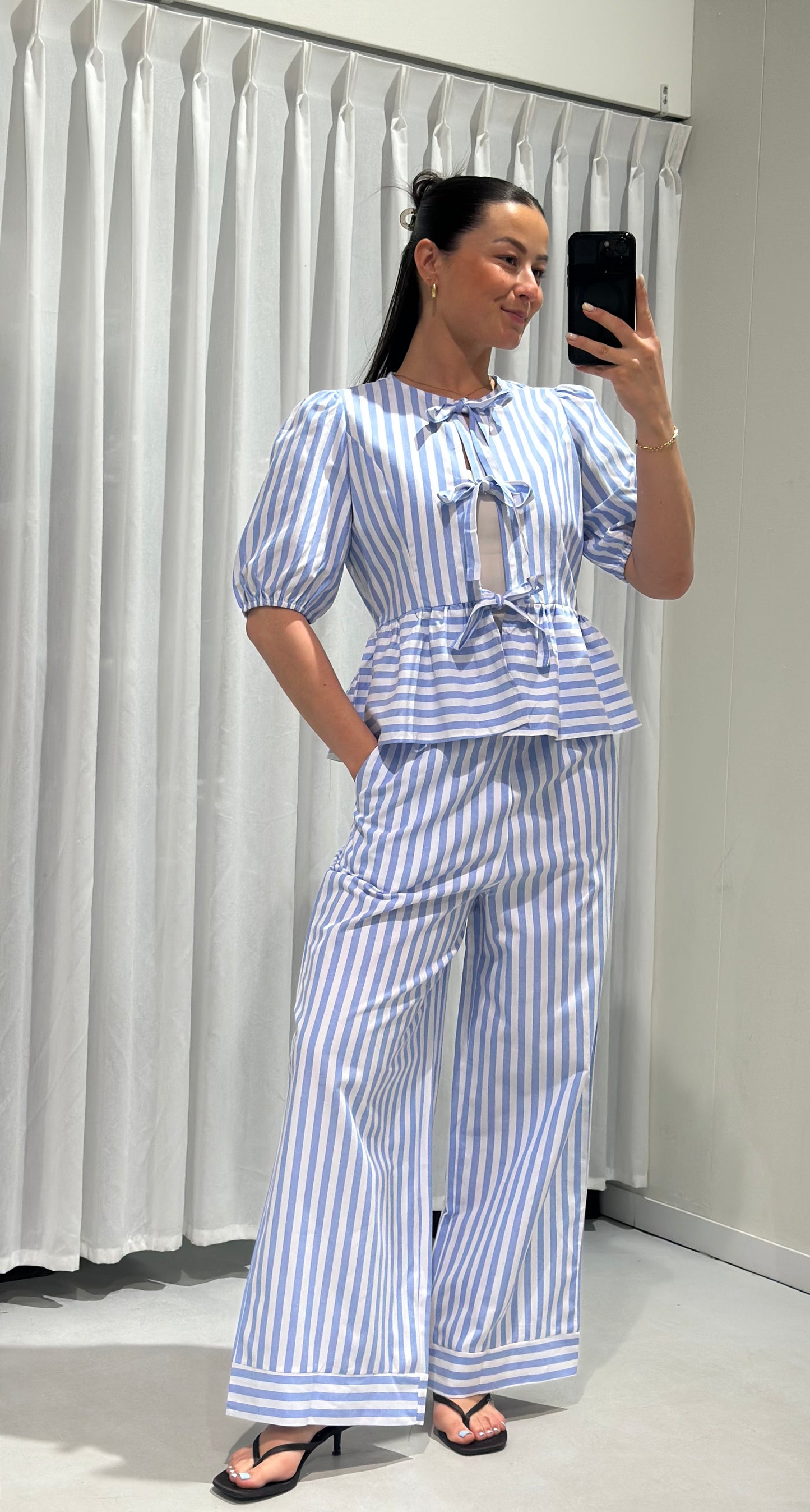 Iza 2-piece set blue
