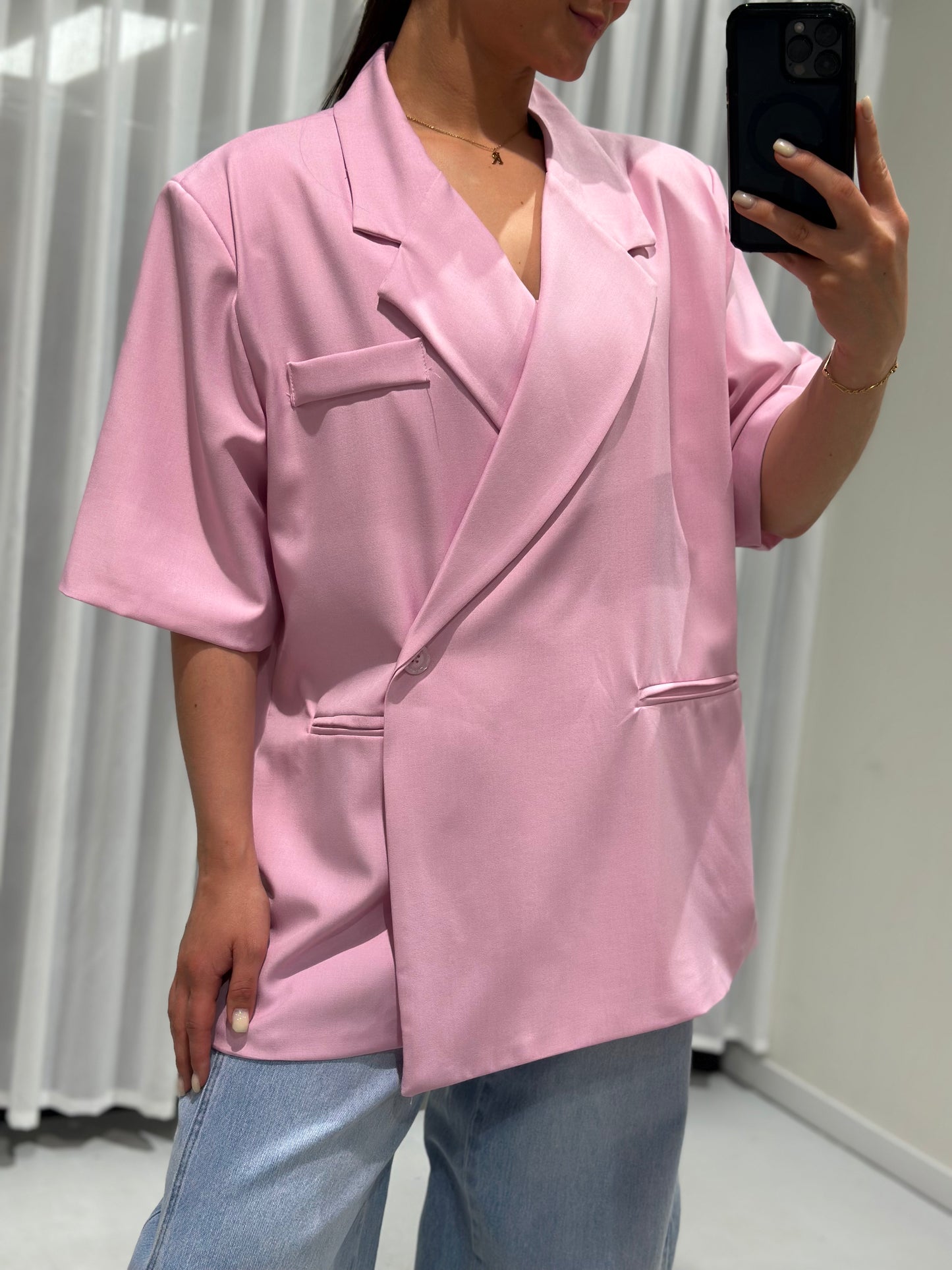 Hanny blazer pink