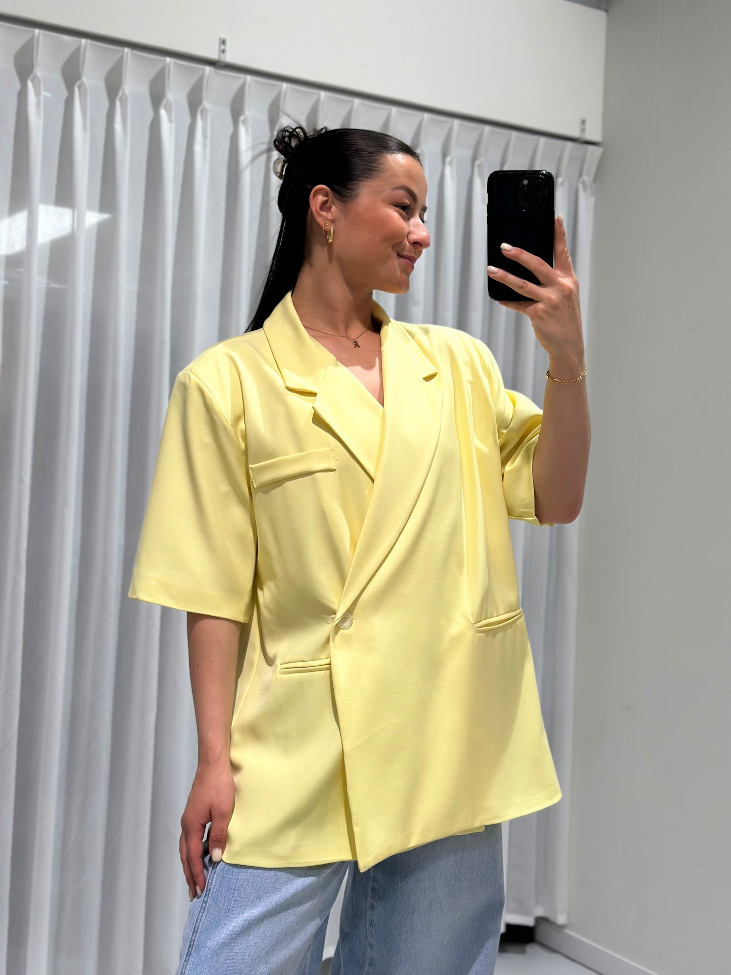 Hanny blazer yellow