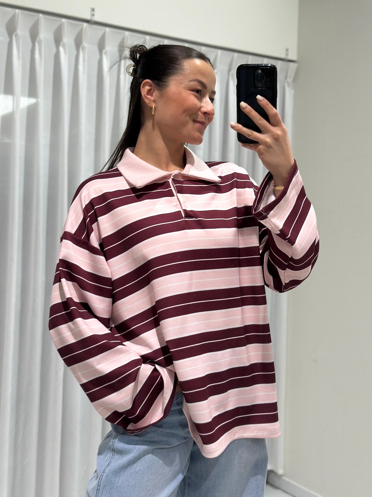 Imane polo pink