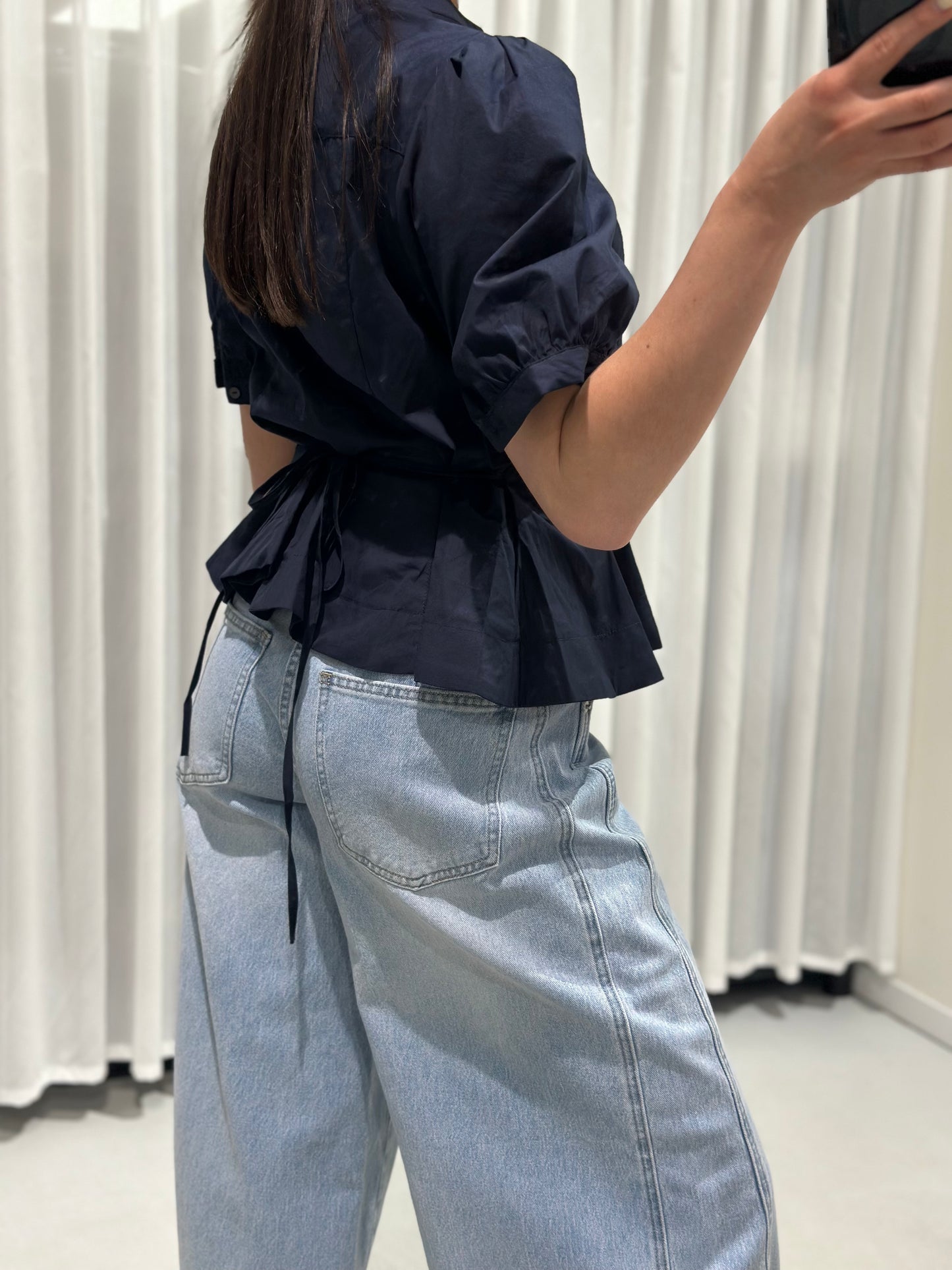 Remi blouse navy