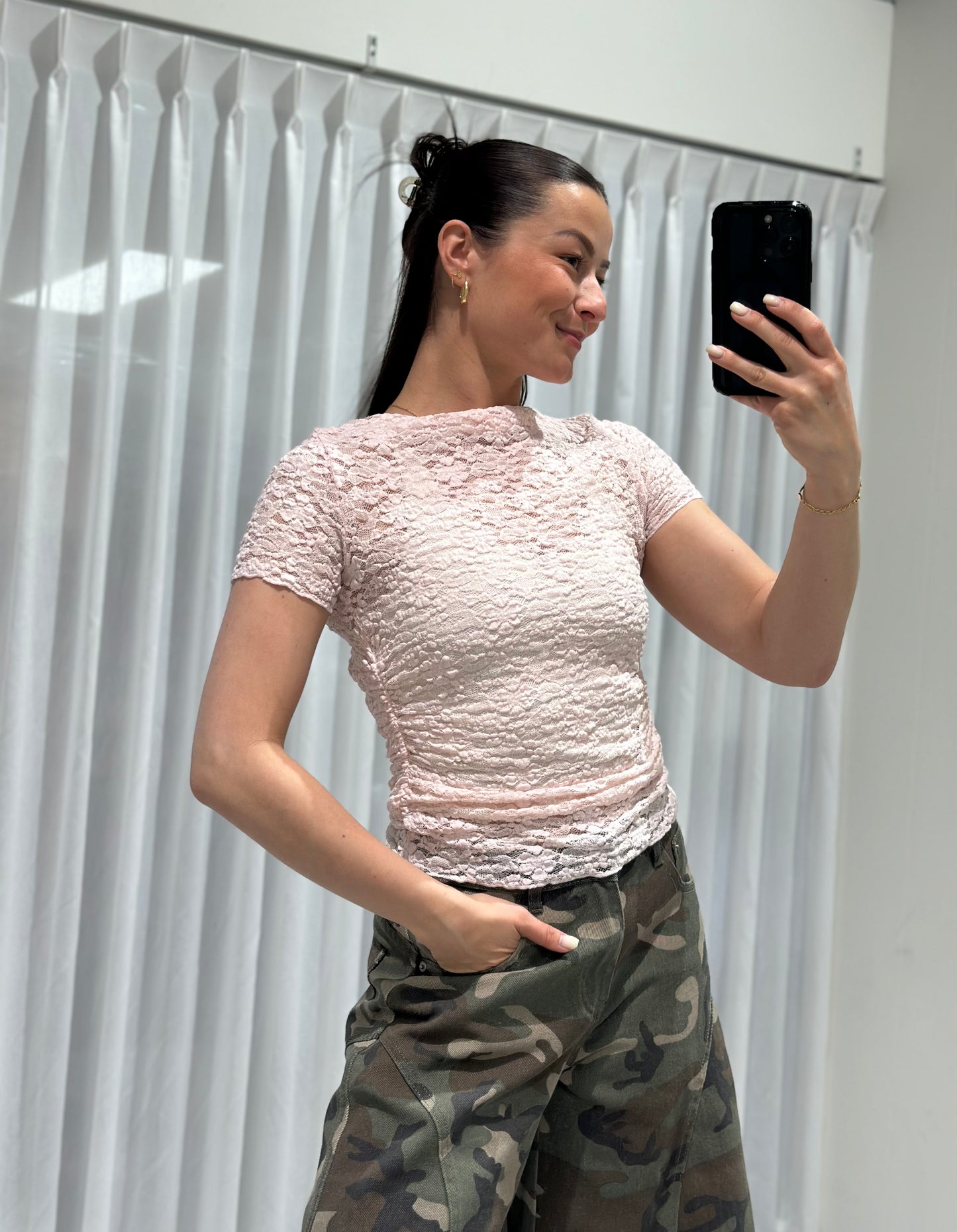 Luuk top pink