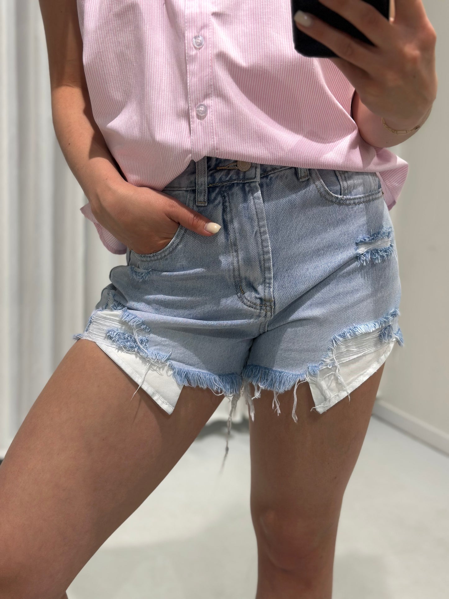 Mala denim short