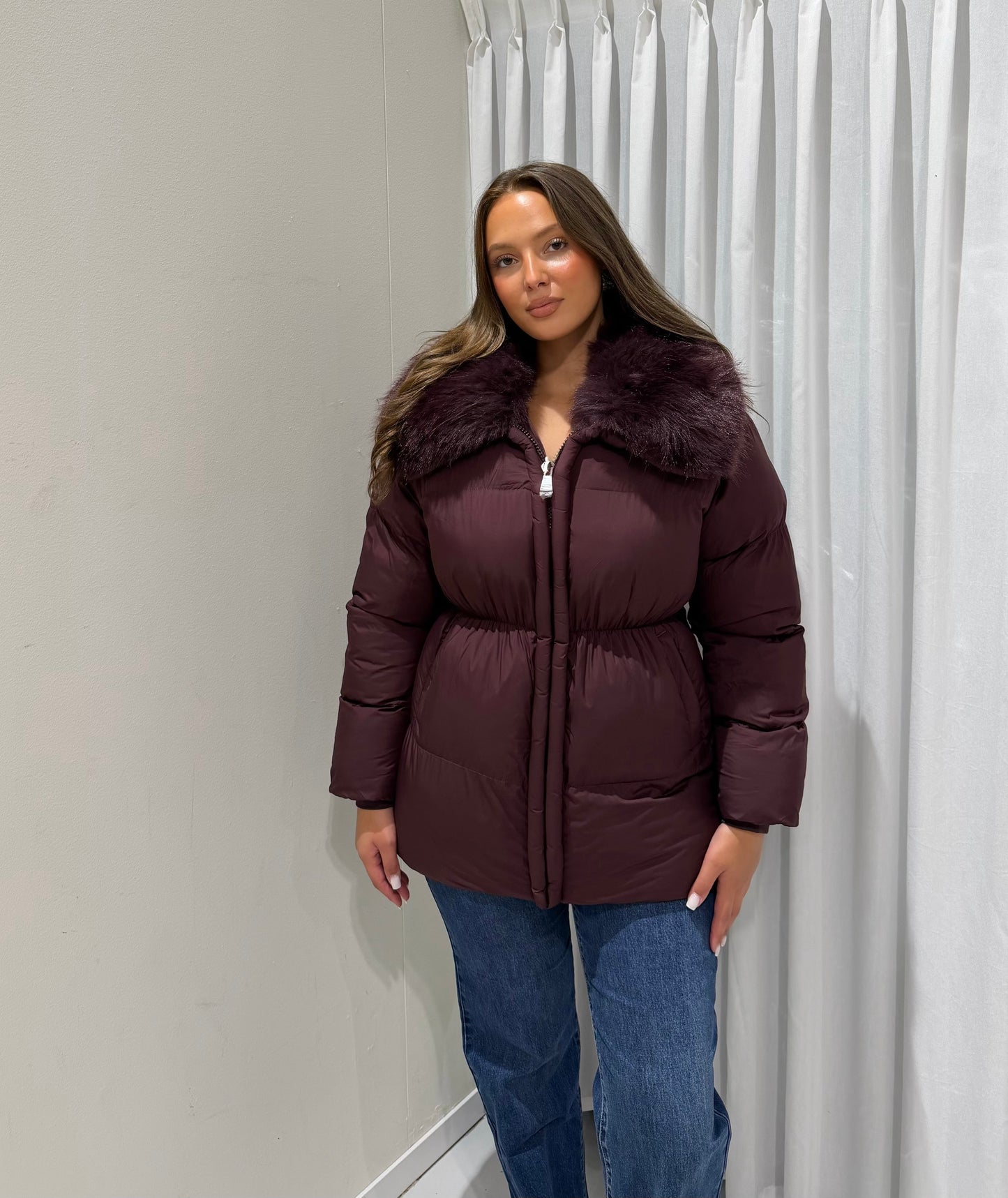 Beatrix jacket burgundy
