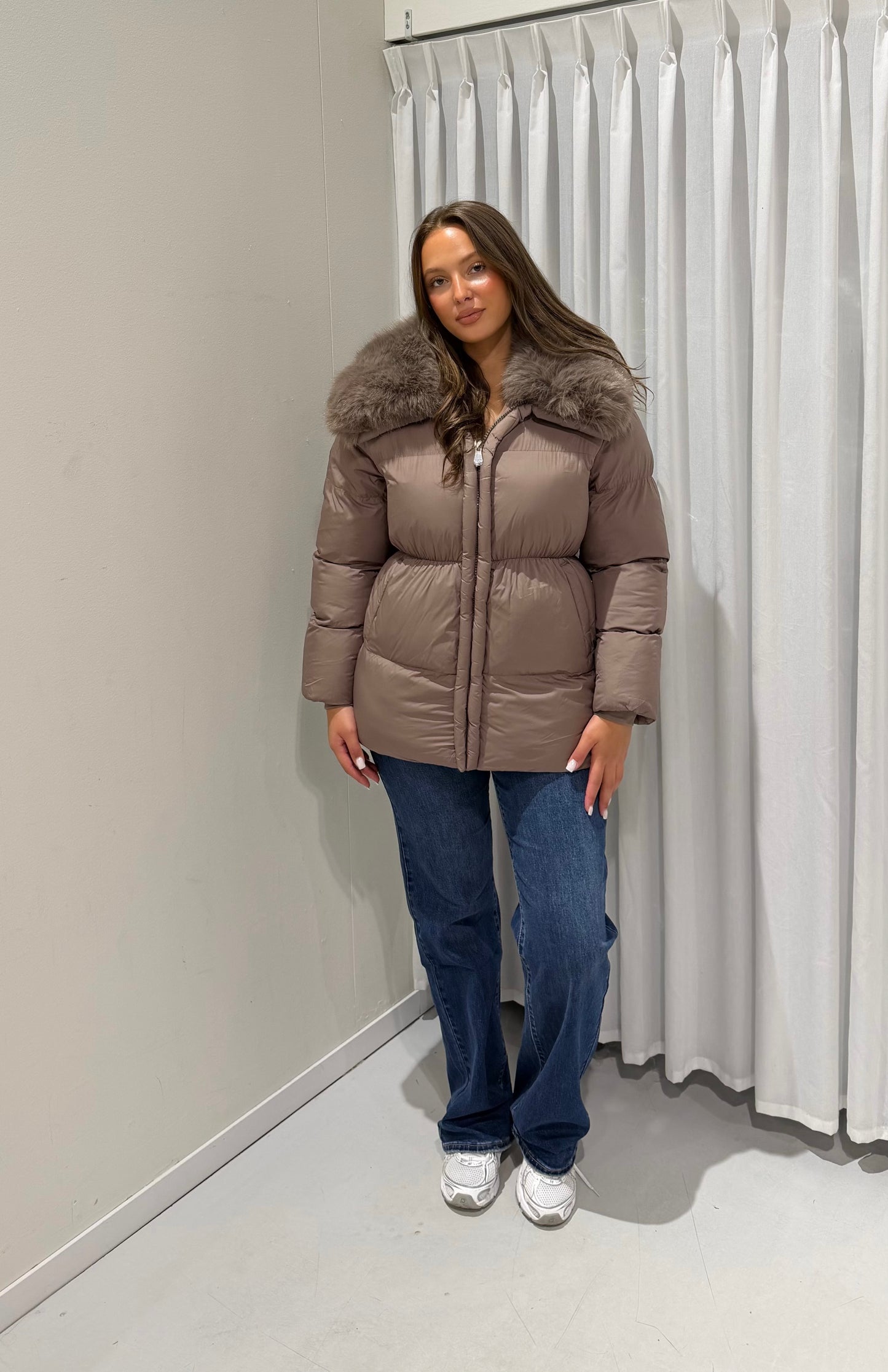 Beatrix jacket taupe