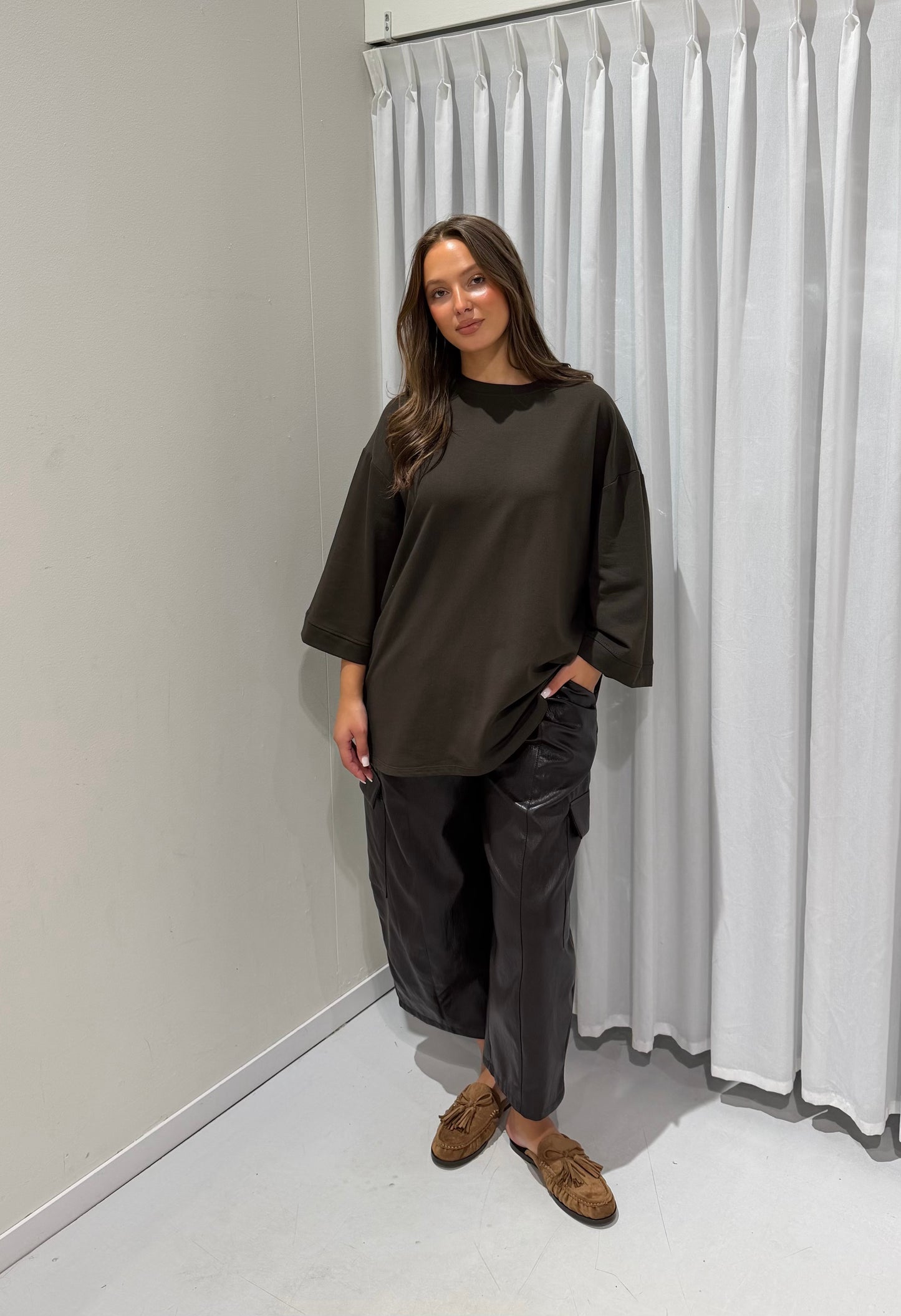 Daisy sweatshirt brown