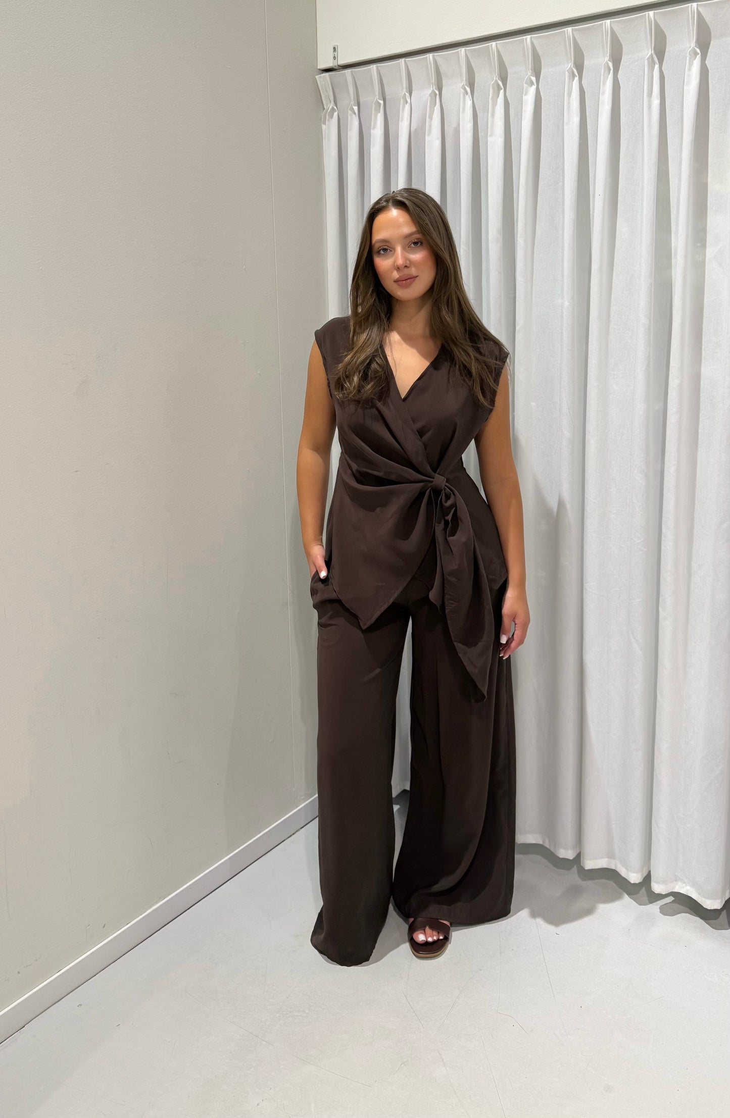Orio 2-piece set brown