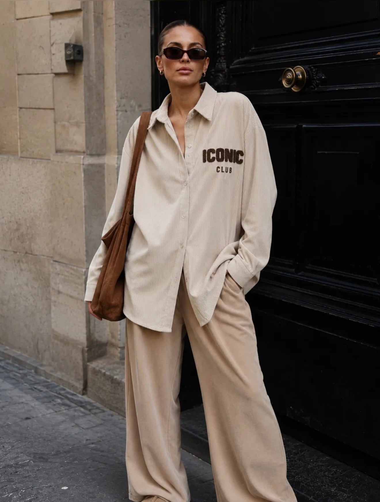 Iconic blouse beige