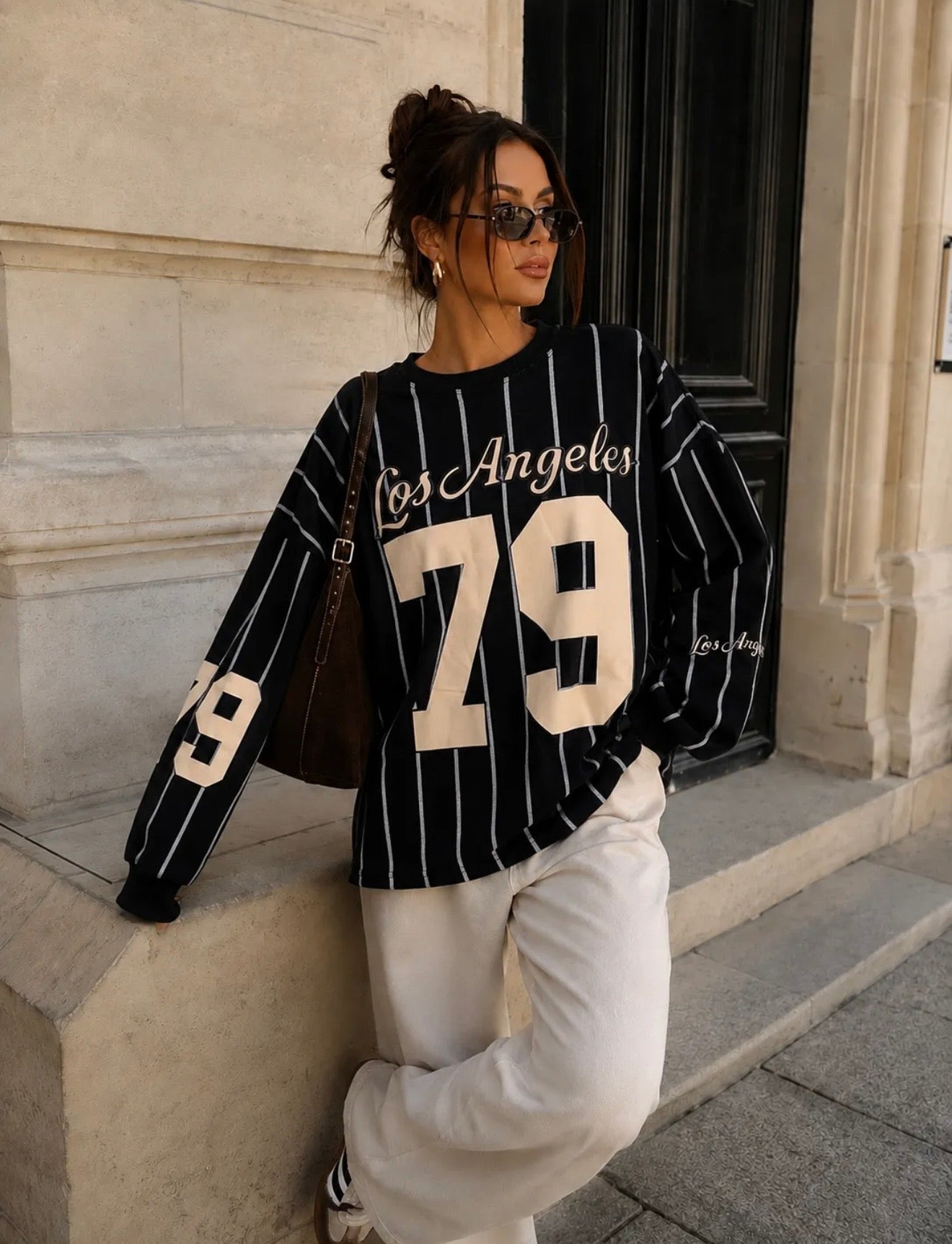 Los ángeles sweater black