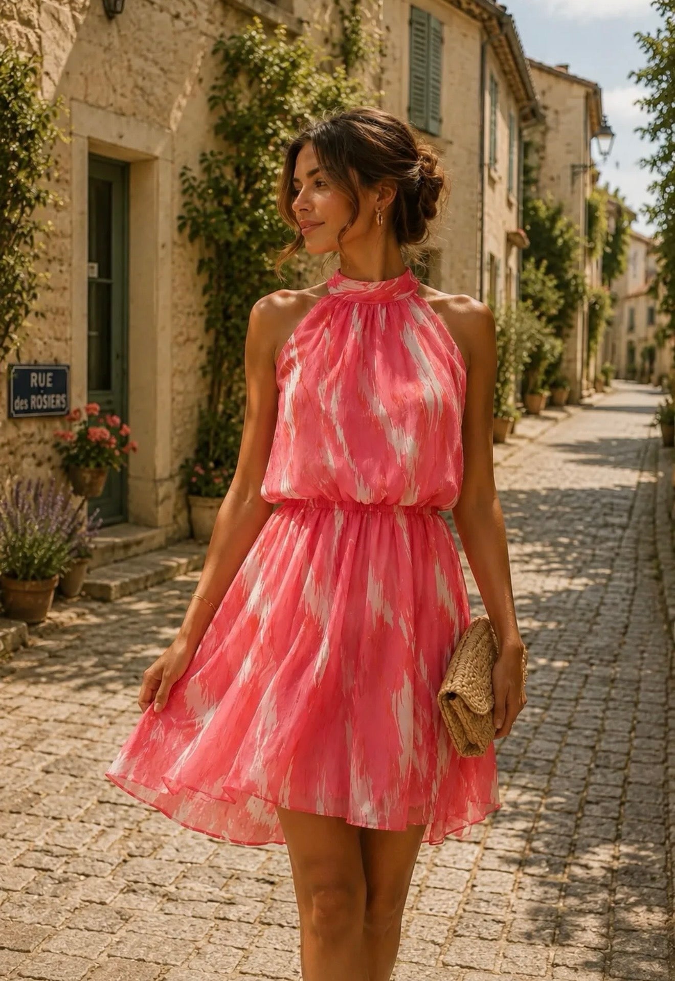 Pixo dress pink