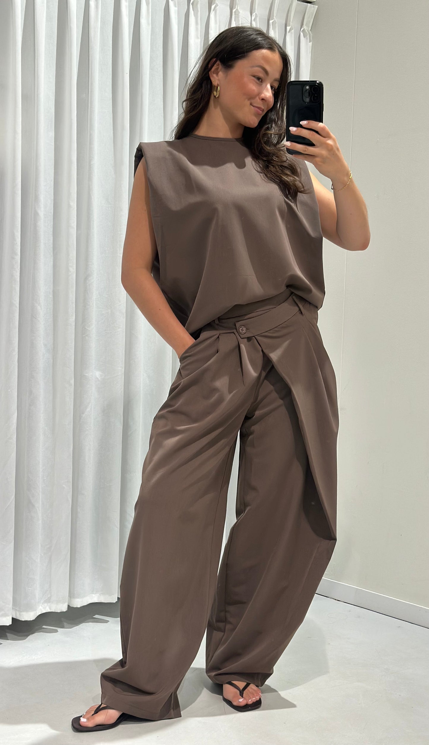 Kova 2 piece set brown