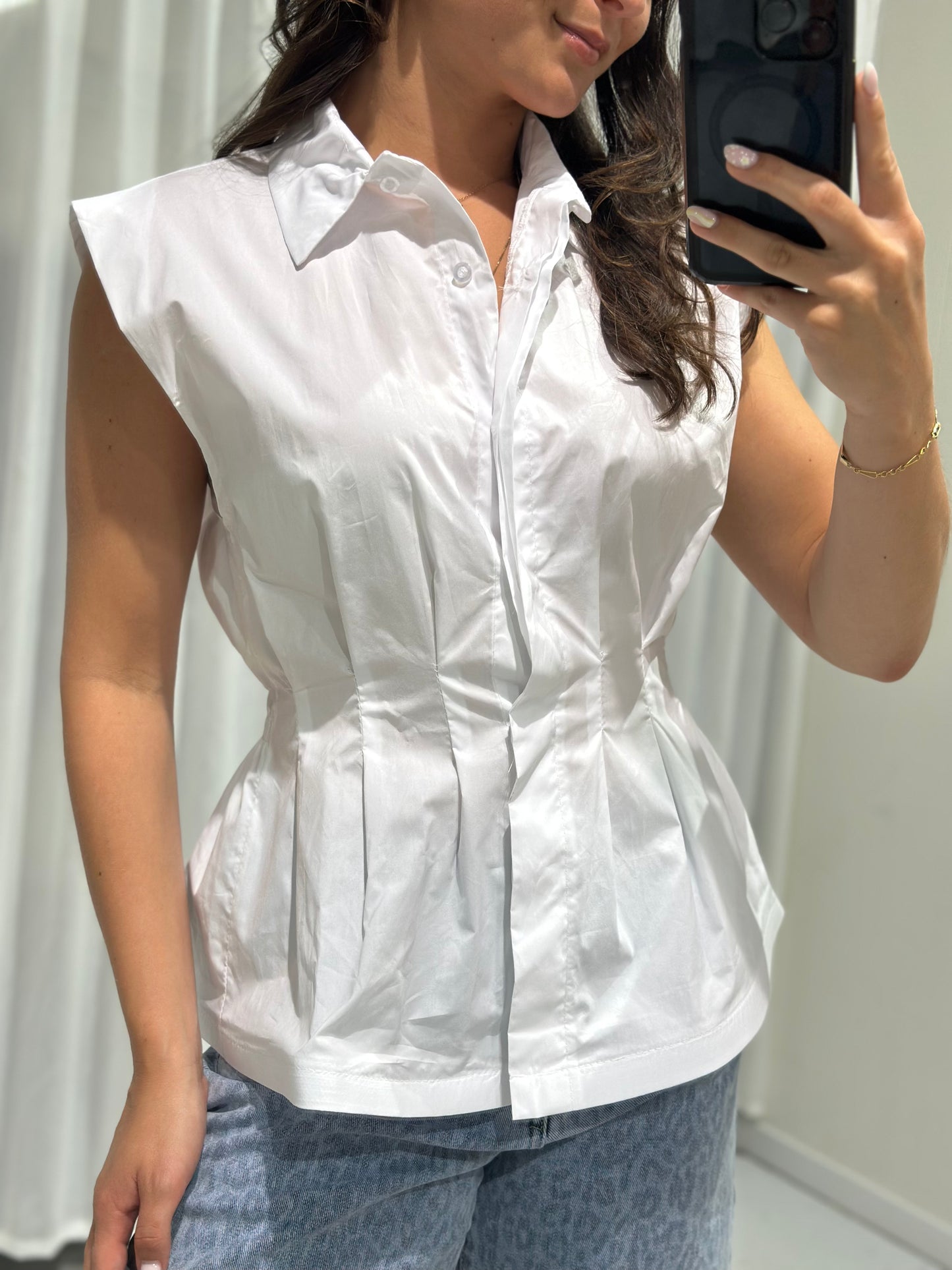 Elix top white