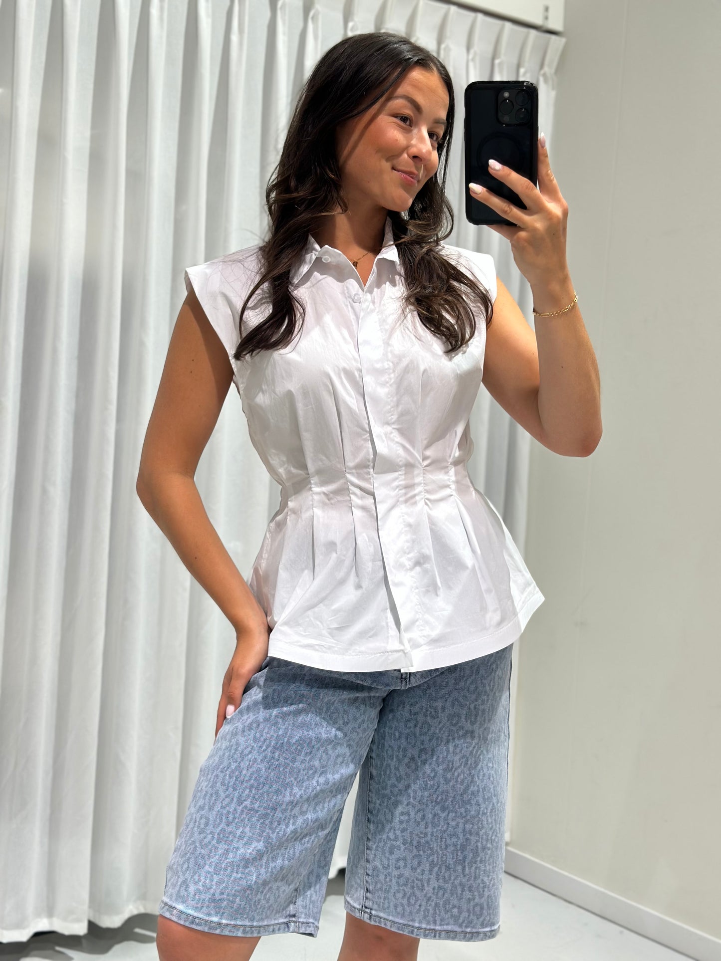 Elix top white
