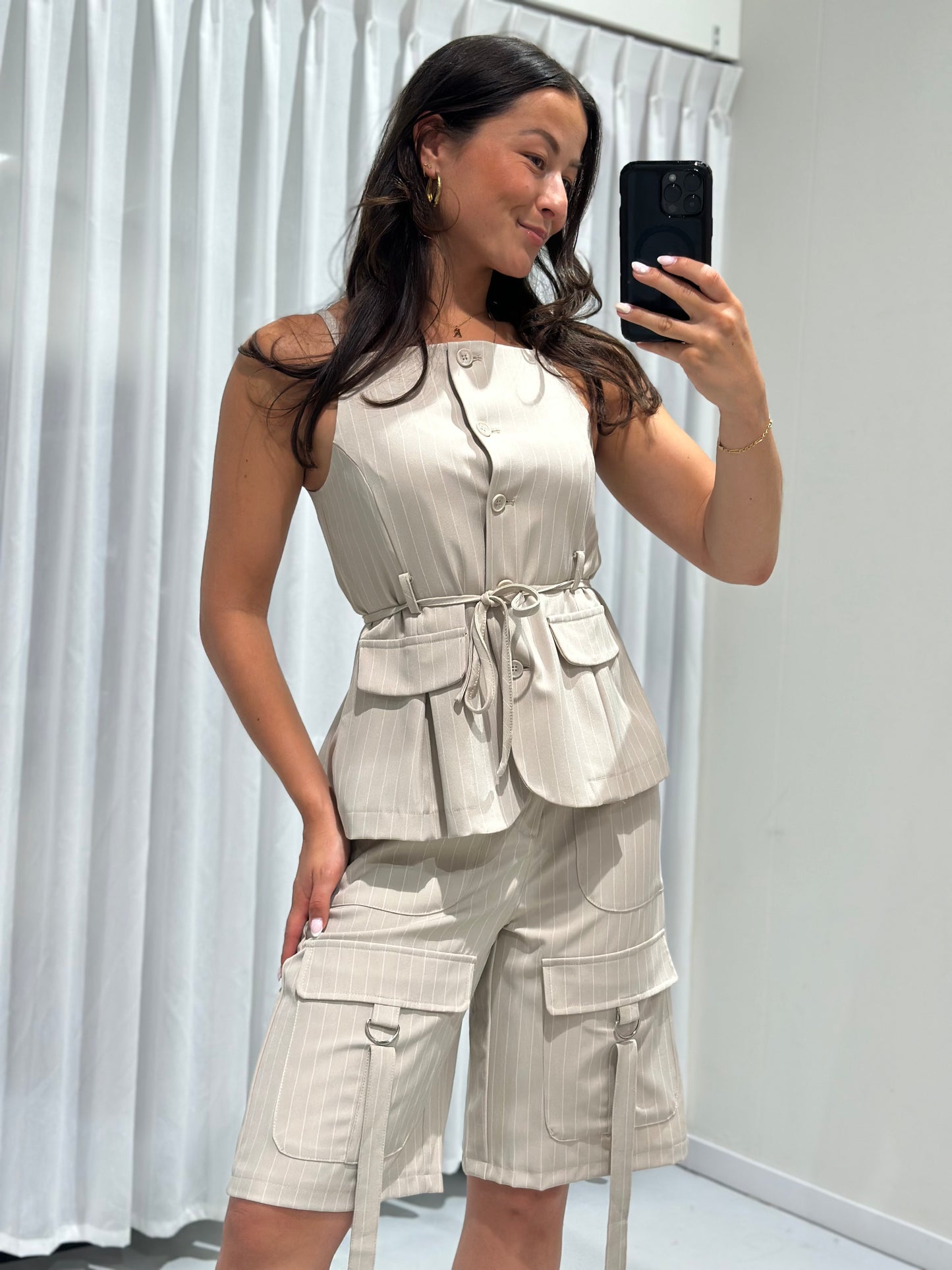 Norvi top beige