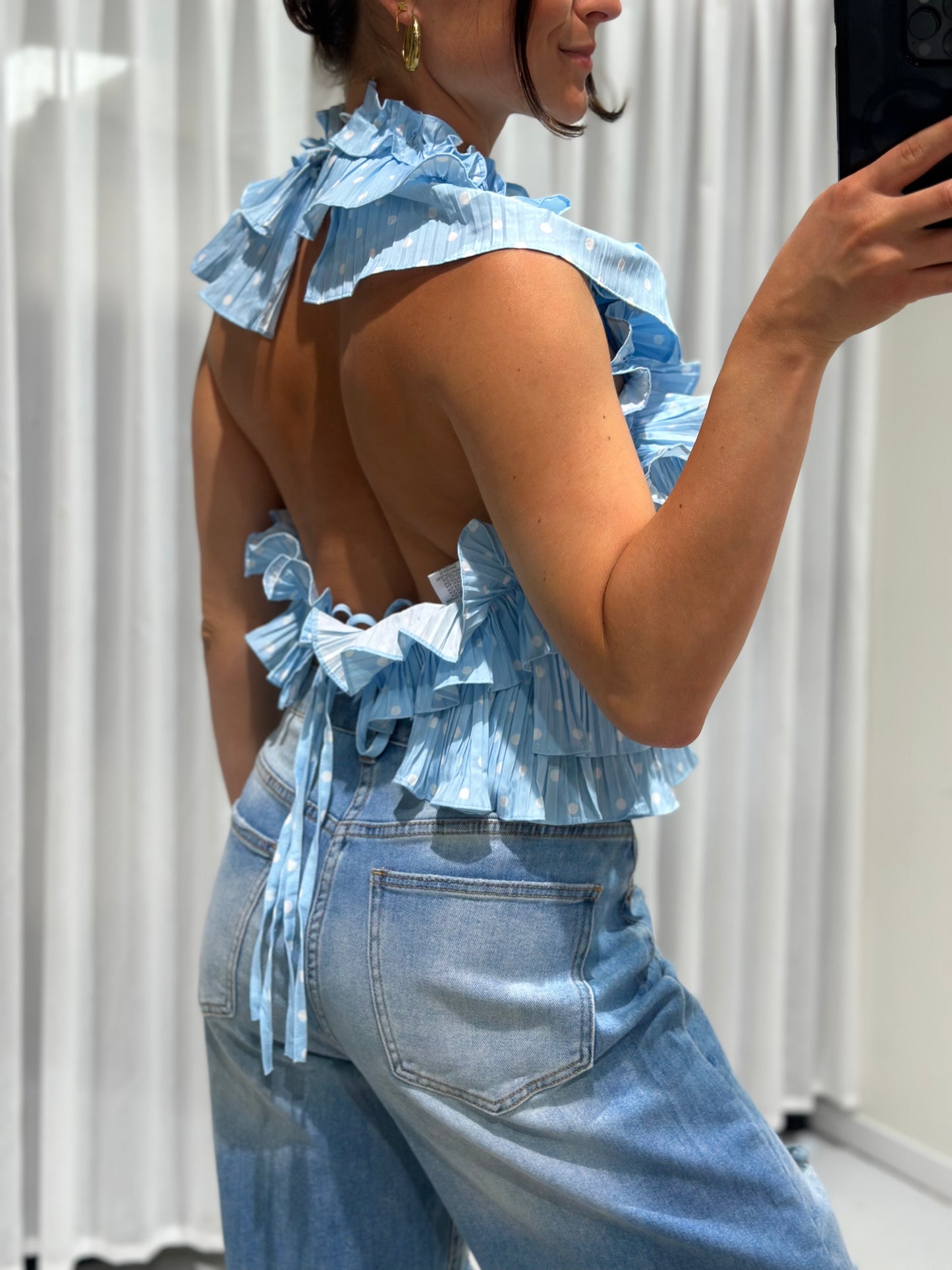 Ivio top blue