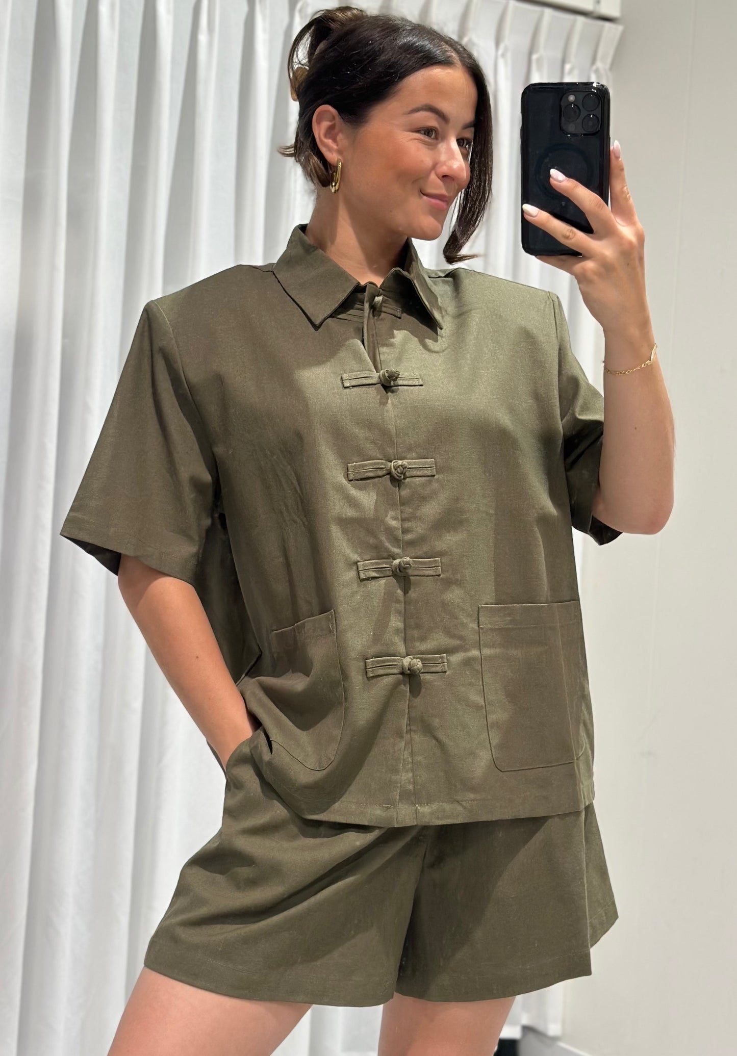 Emma 2 piece set green