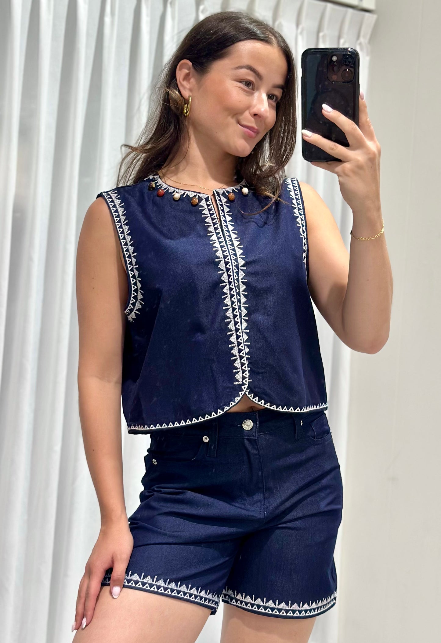 Layla 2 piece set blue