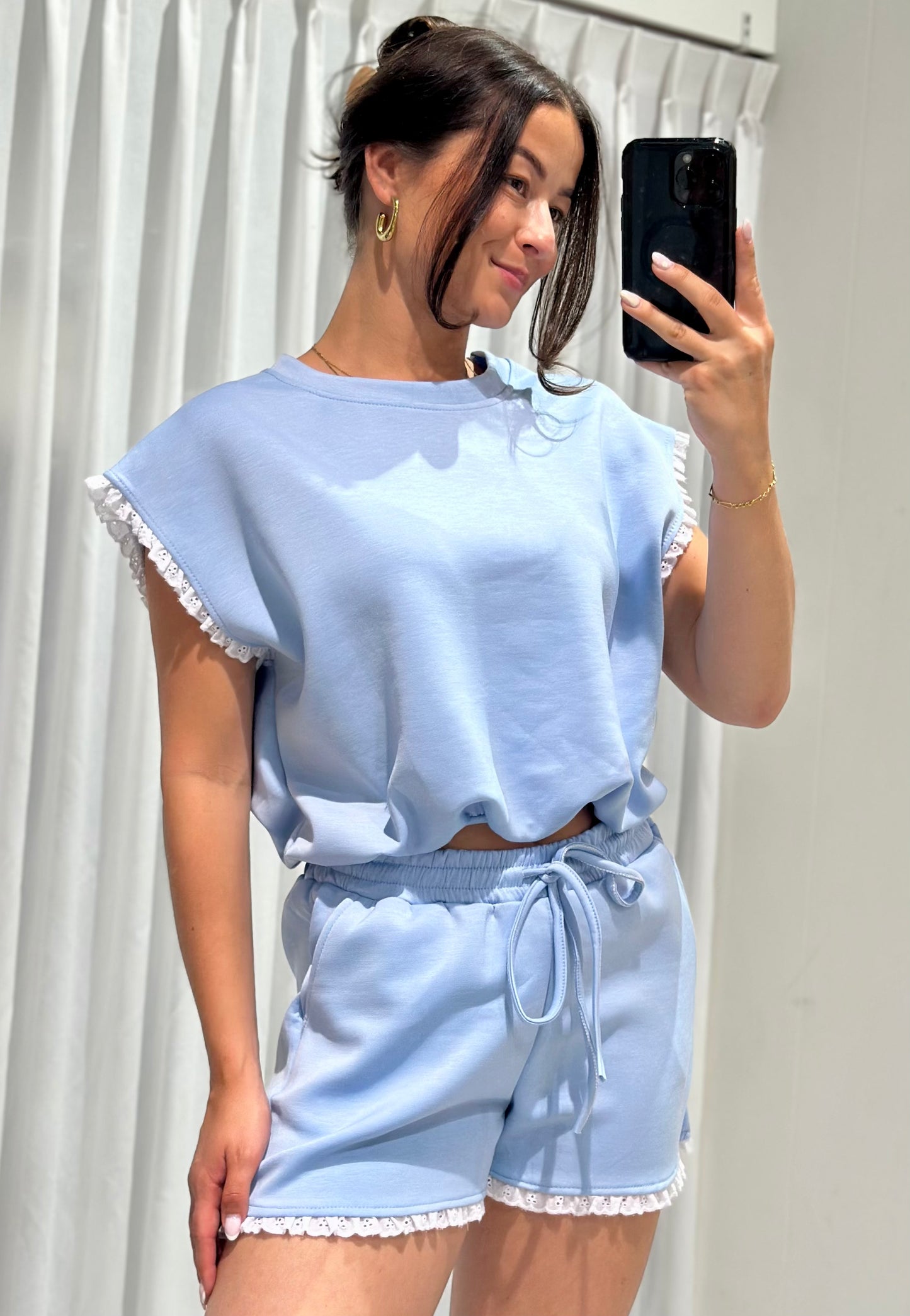 Zoey 2 piece set blue