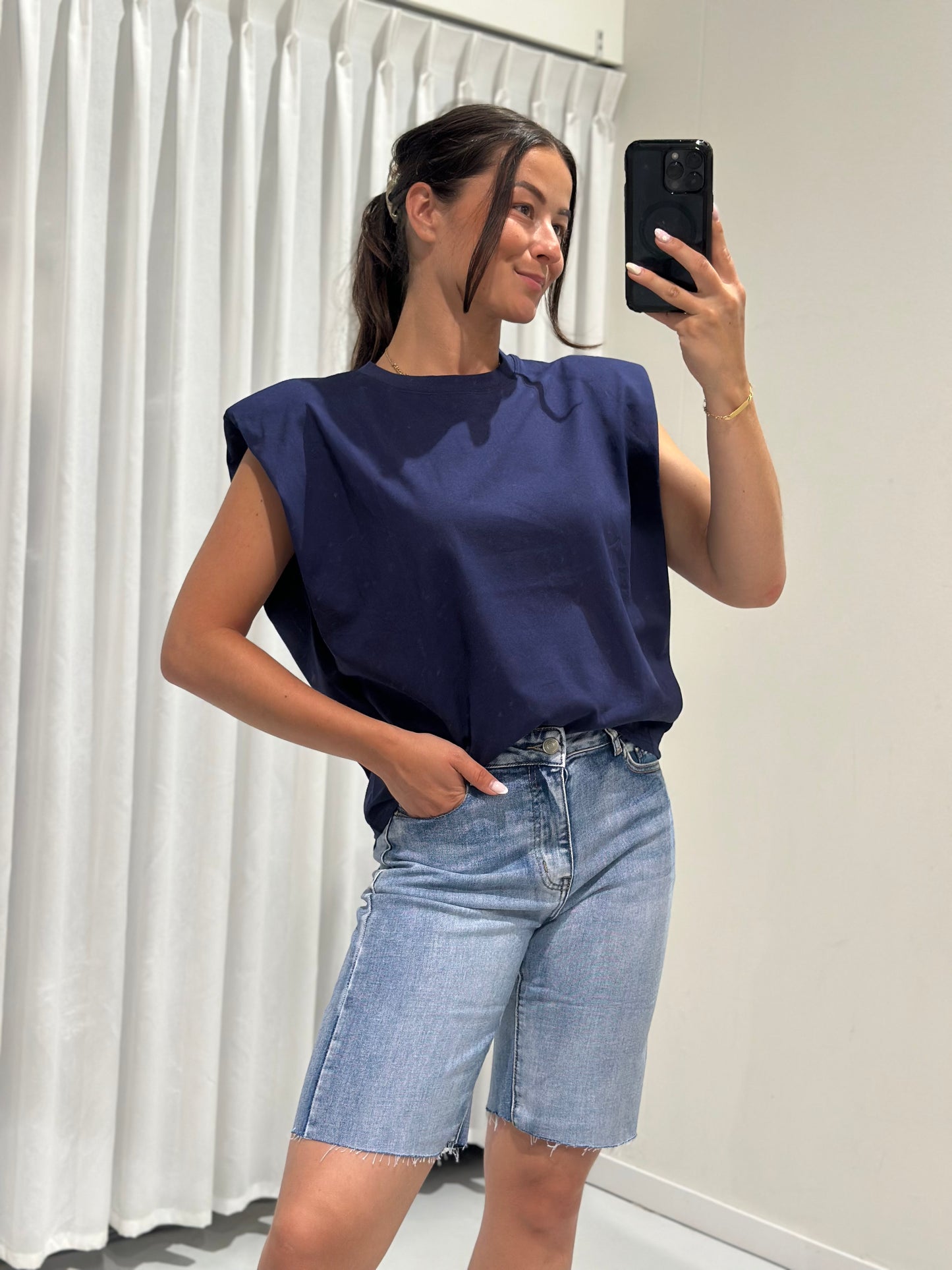Esme top blue