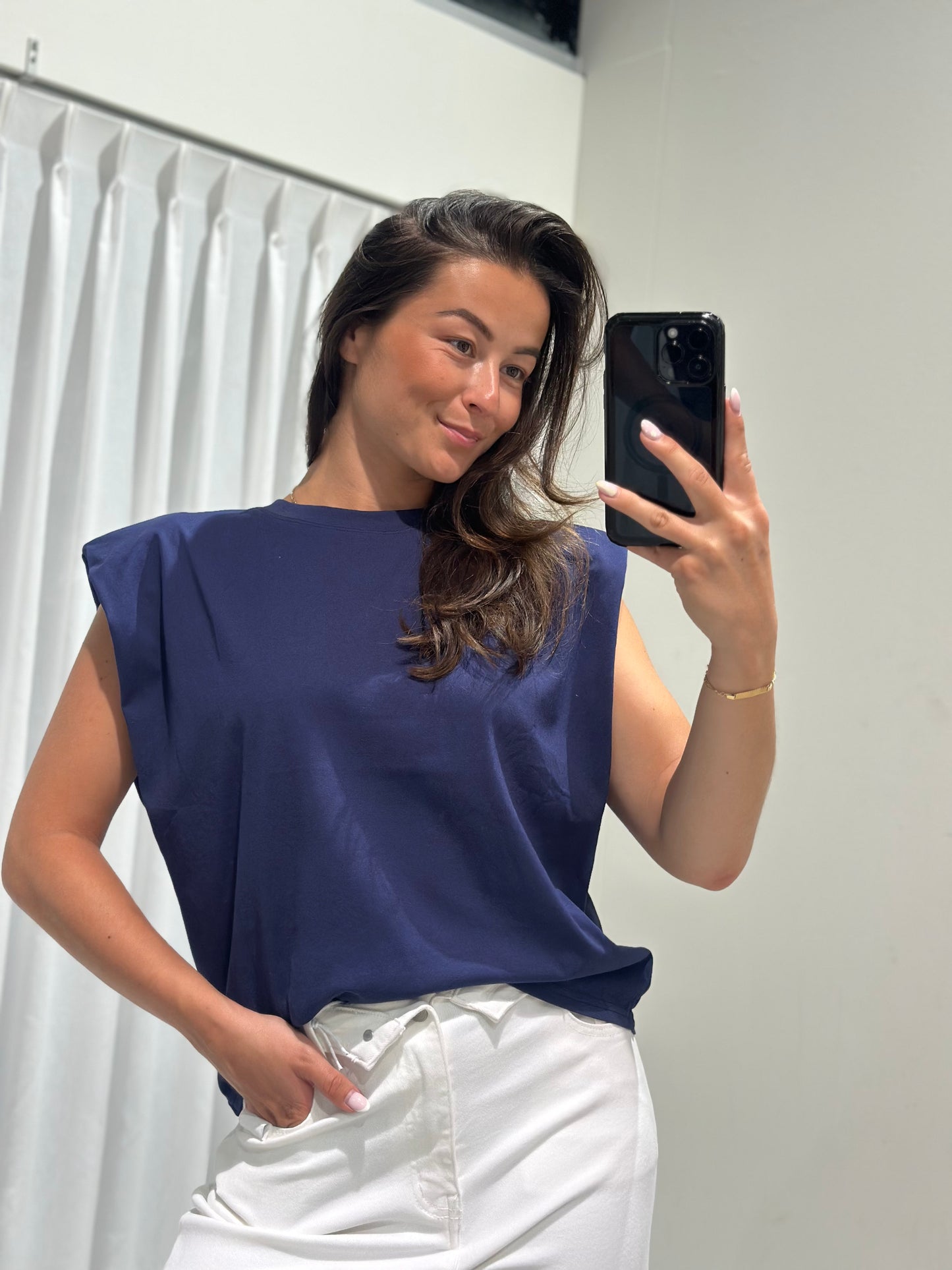 Esme top blue