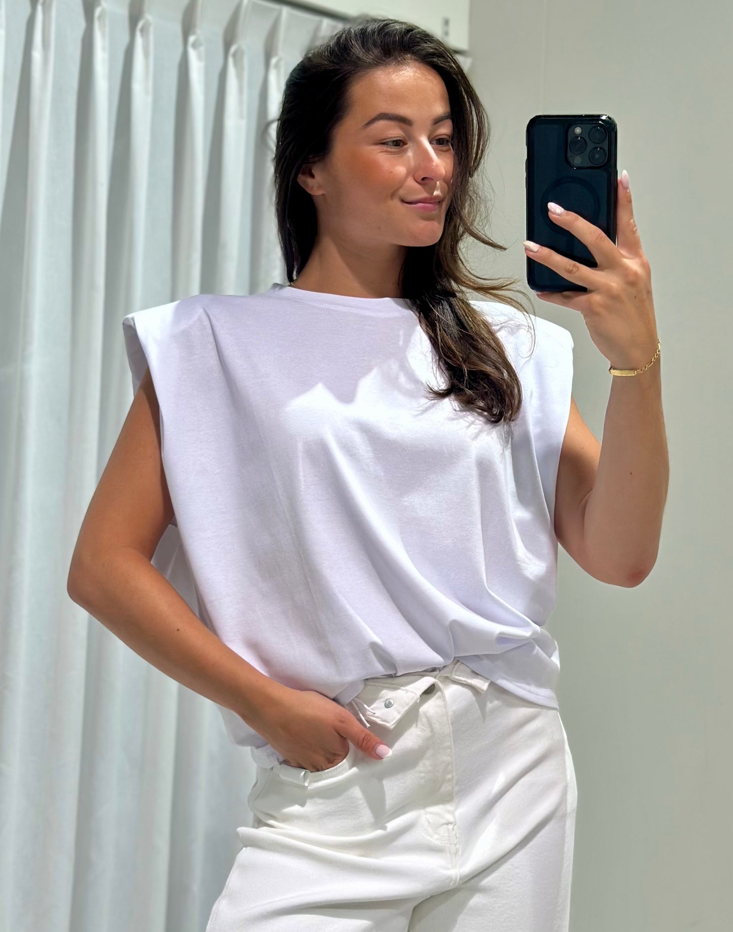 Esme top white