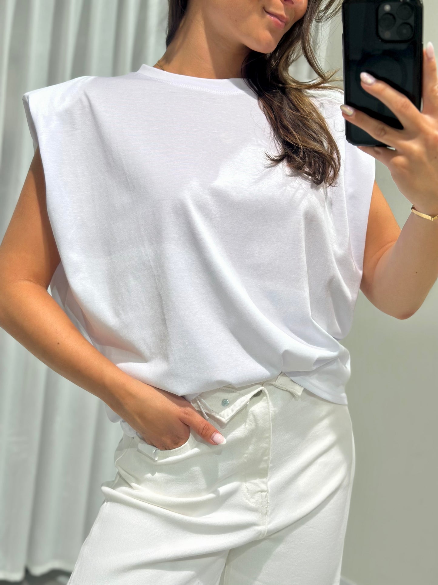 Esme top white