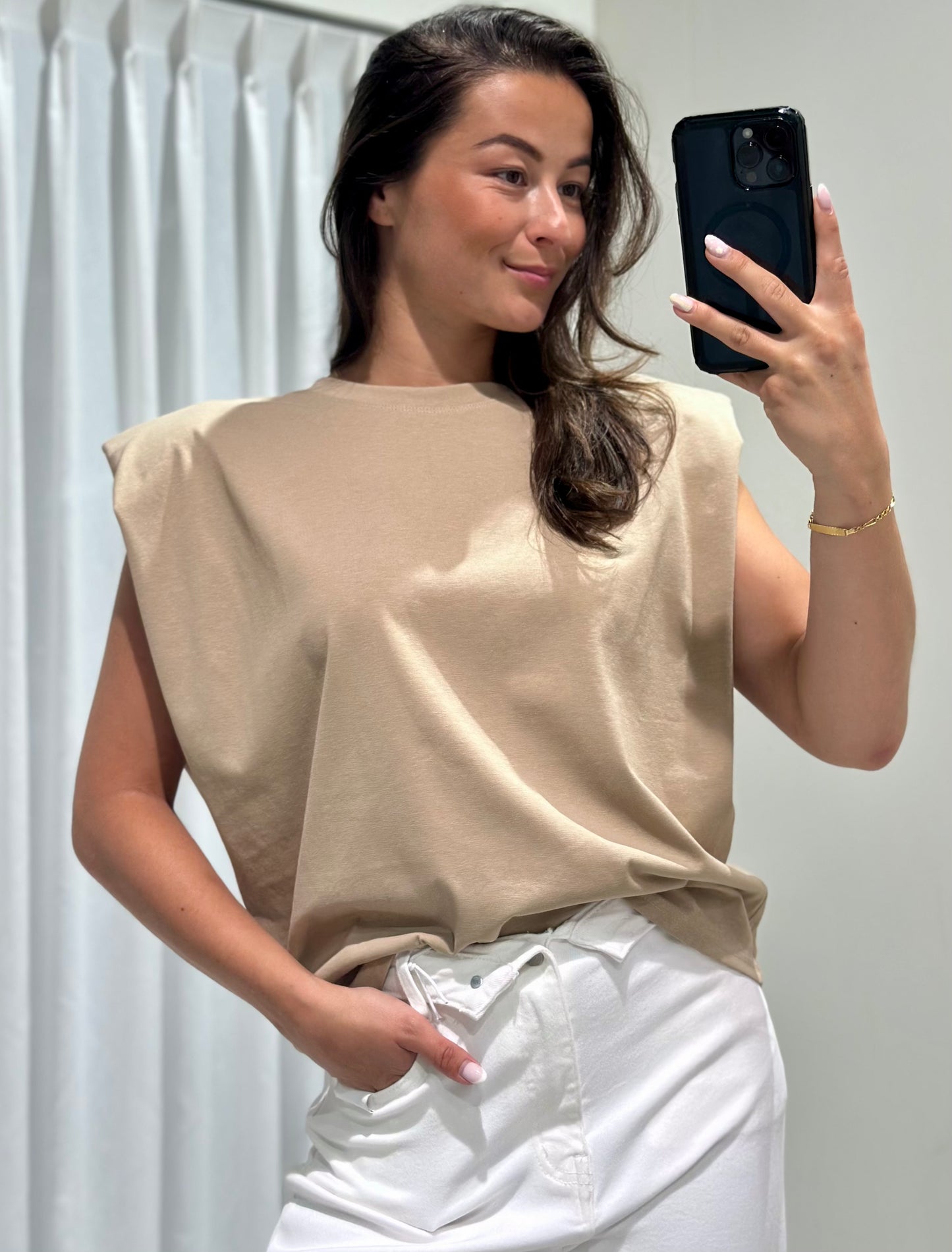 Esme top beige