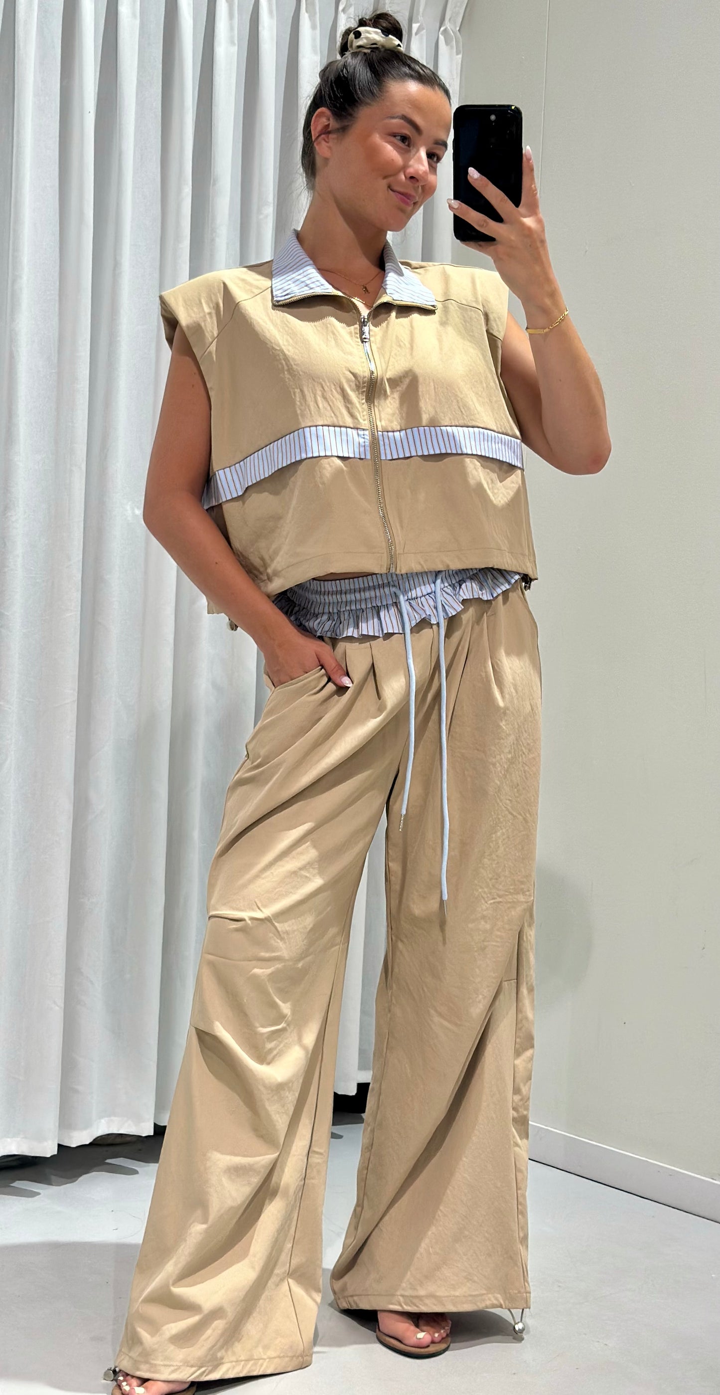 Juliet 2 piece set beige