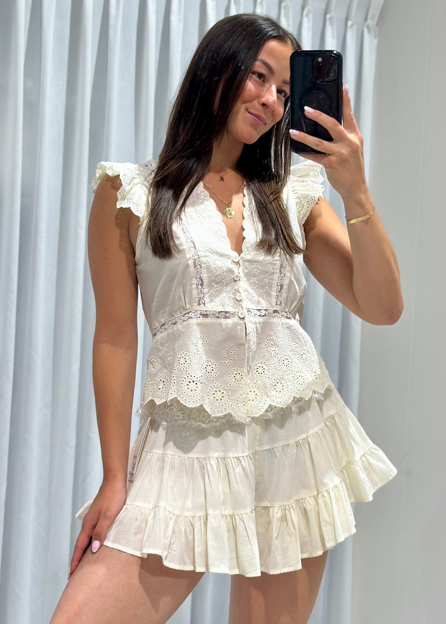 Liva 2 piece set beige