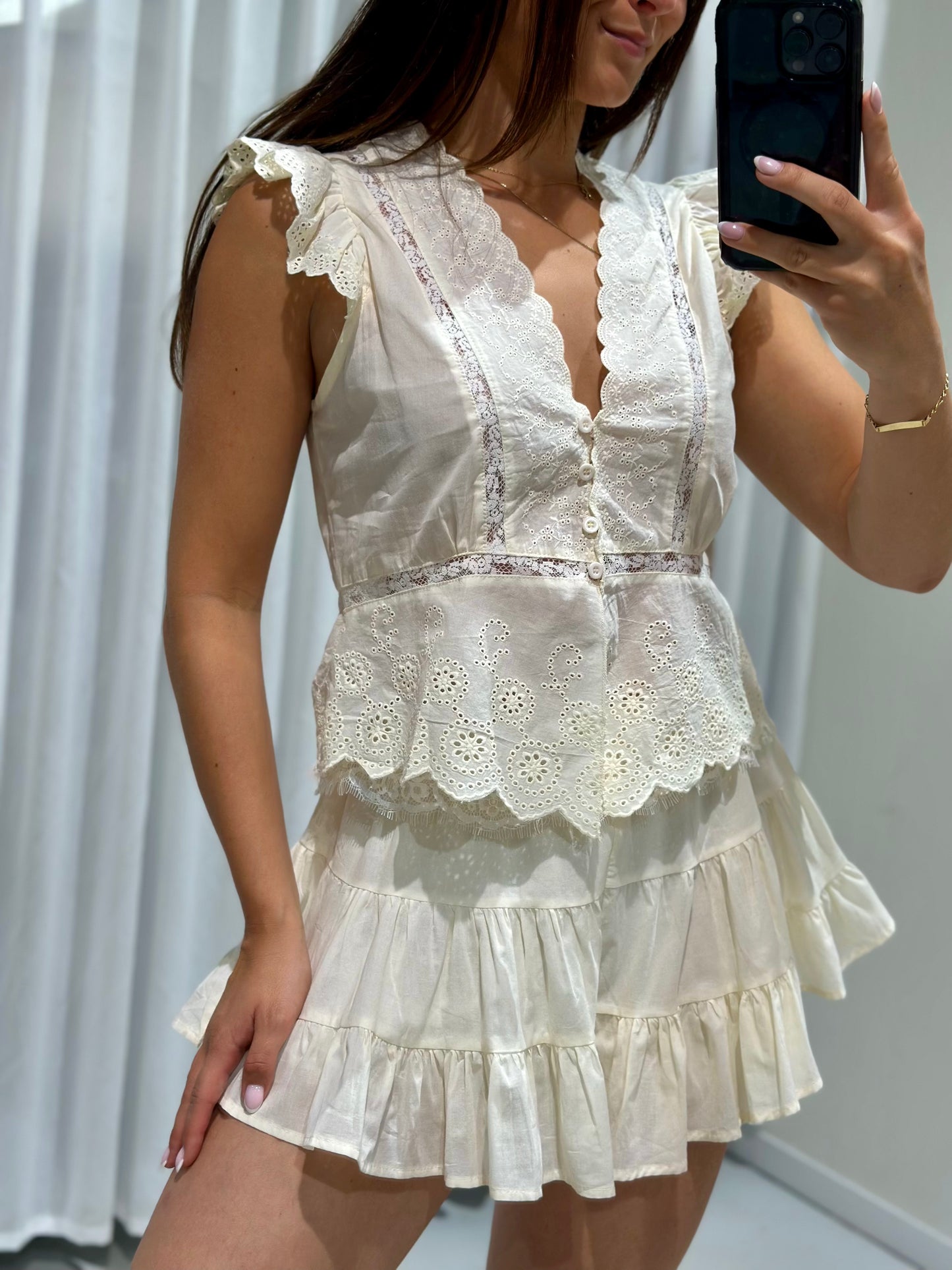 Liva 2 piece set beige