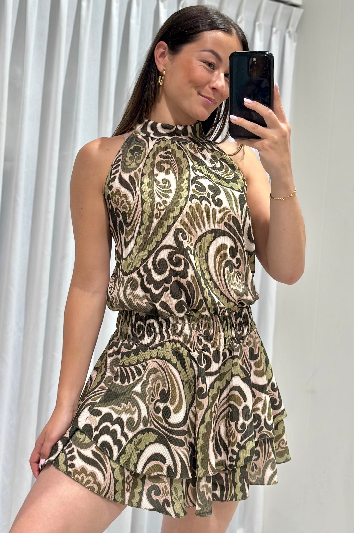 Lotte dress green