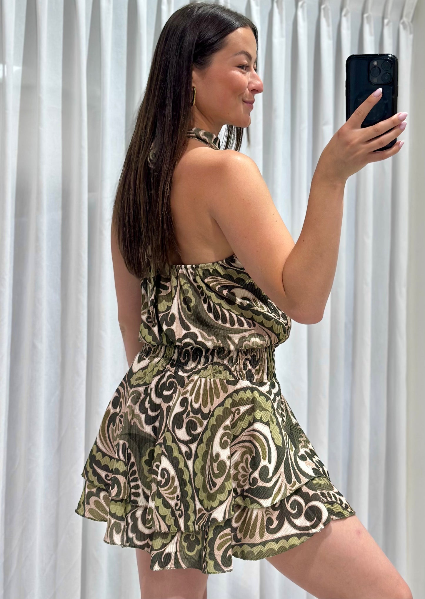 Lotte dress green