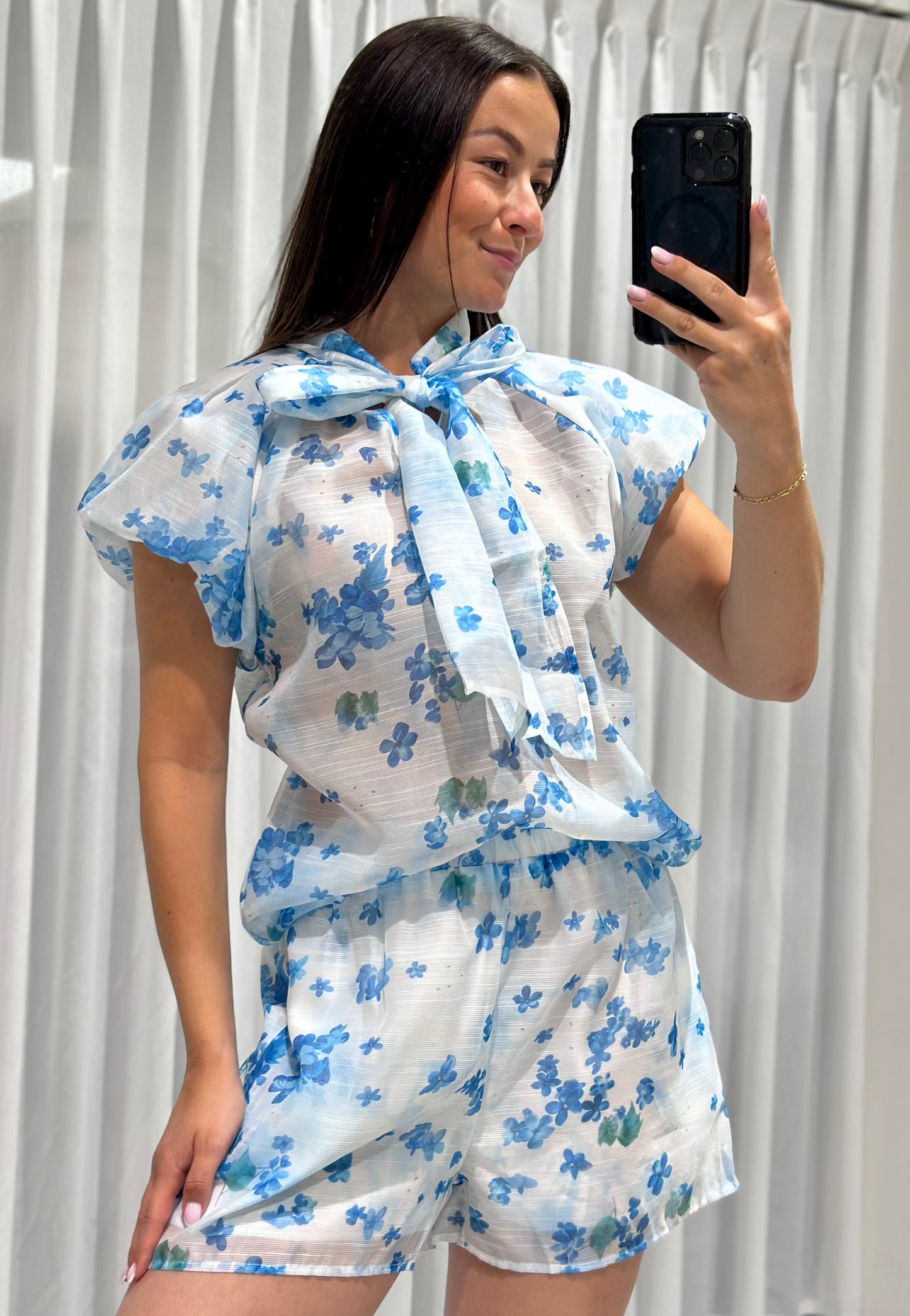 Isabella 2 piece set blue