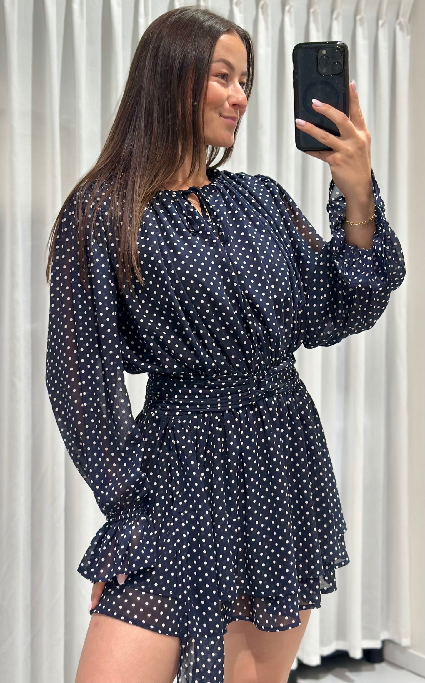 Lente dress blue